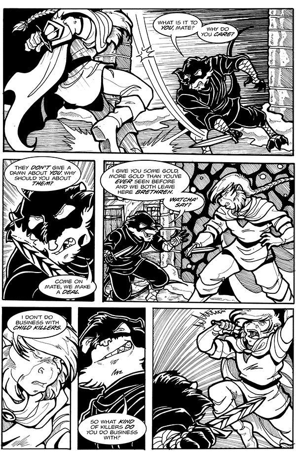 Read online Tall Tails: Thieves' Quest comic -  Issue #18 - 16