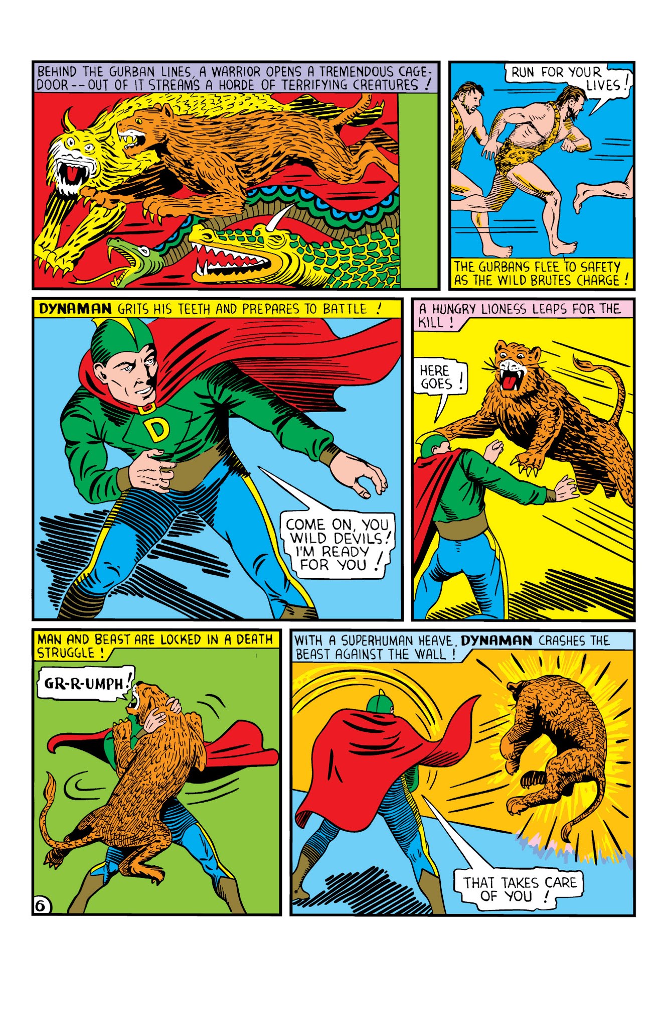 Read online Daring Mystery Comics comic -  Issue #6 - 58