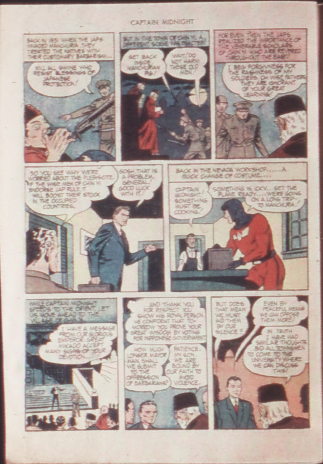 Read online Captain Midnight (1942) comic -  Issue #21 - 28