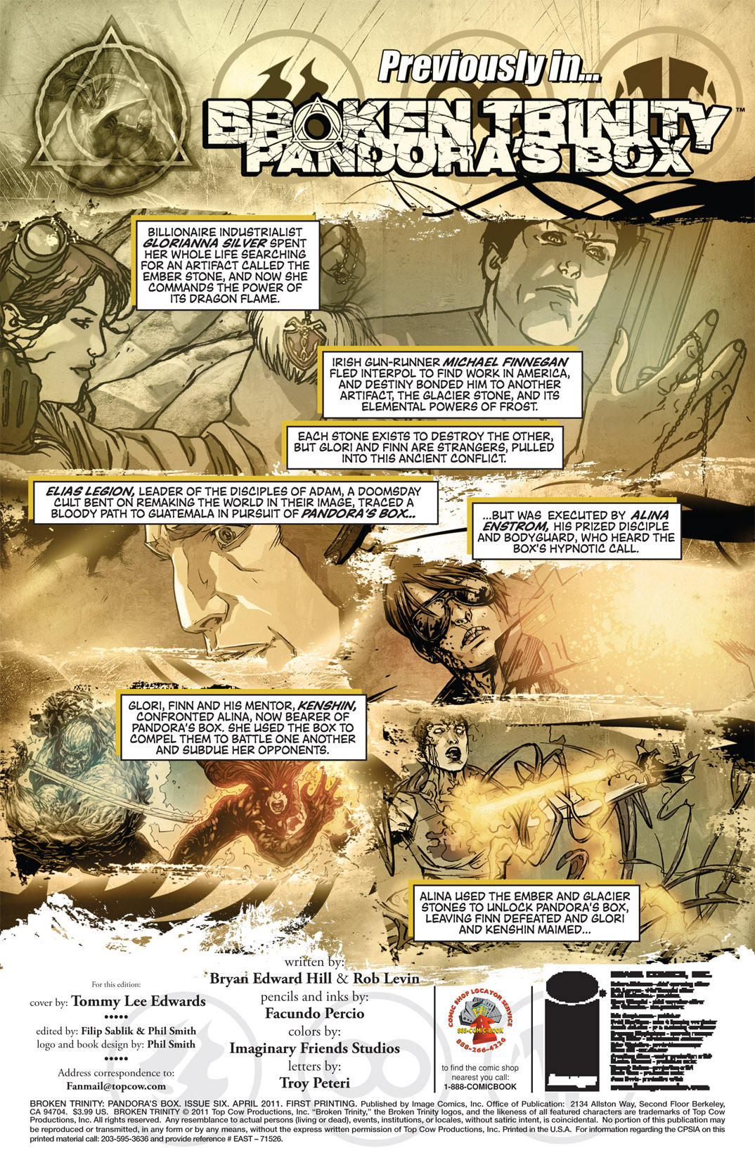 Read online Broken Trinity vol 2: Pandora's Box comic -  Issue #6 - 2