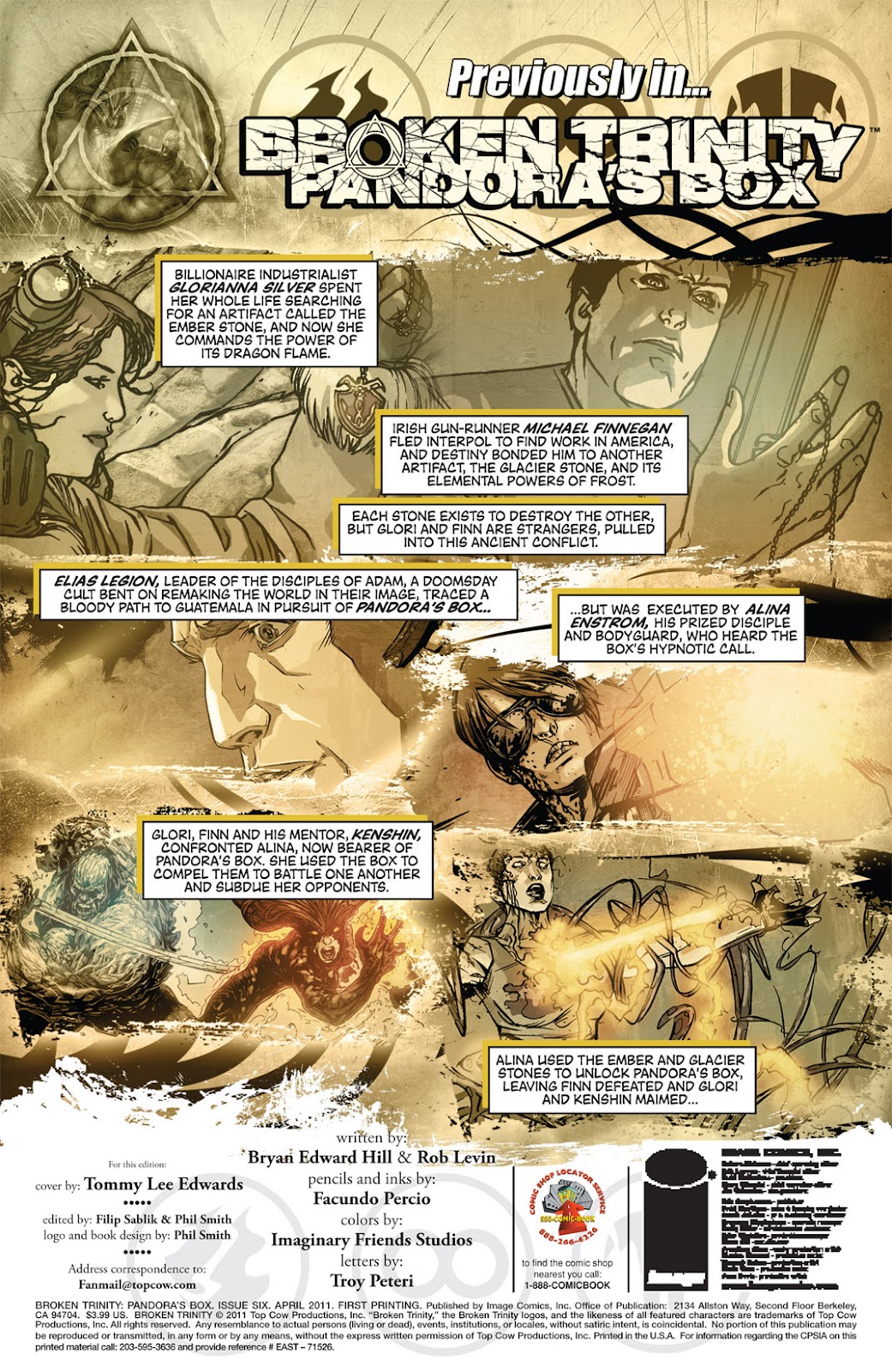 Broken Trinity vol 2: Pandora's Box issue 6 - Page 2