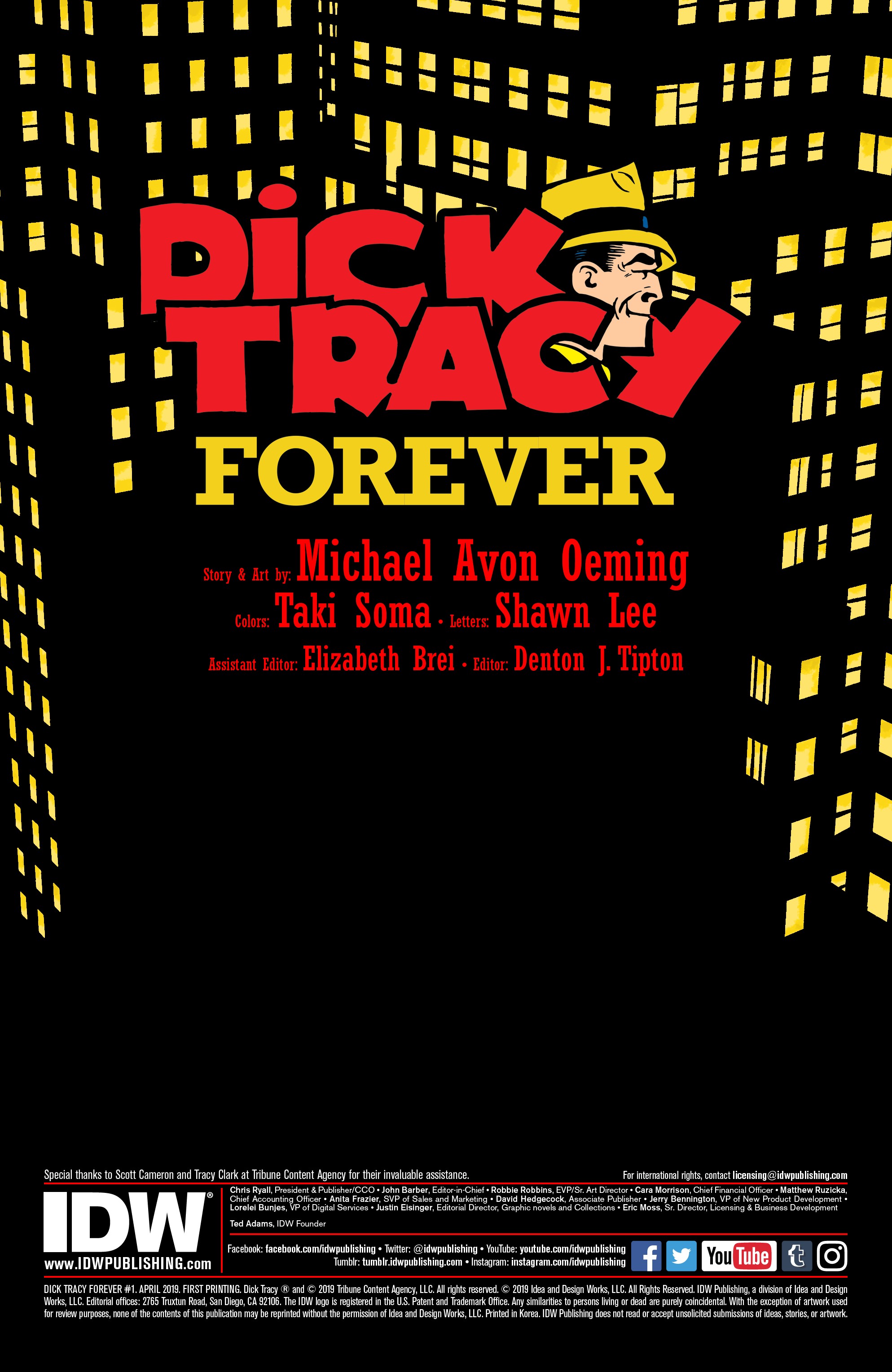 Read online Dick Tracy Forever comic -  Issue #1 - 2