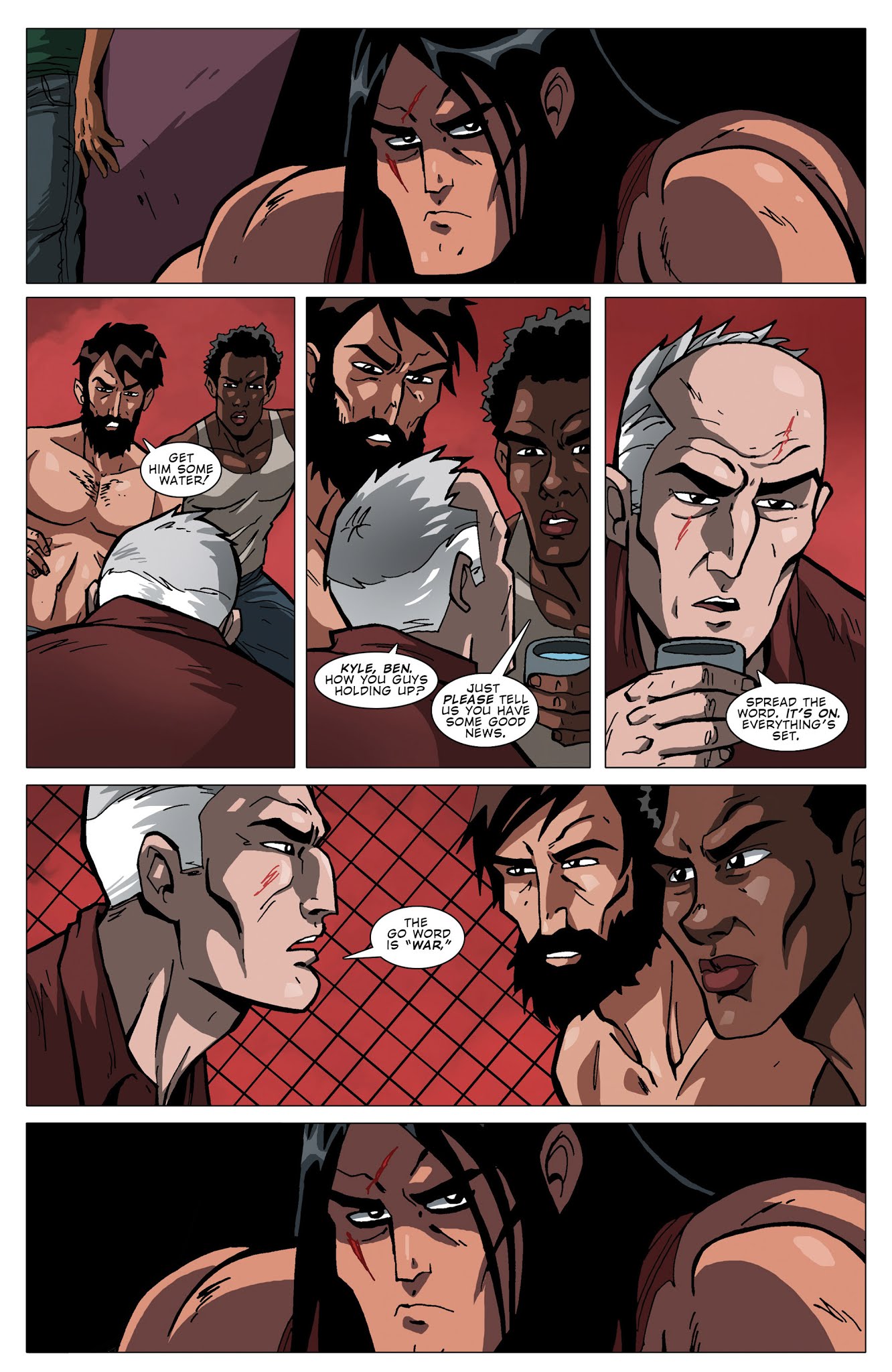 Read online [email protected]: The Blasphemy Throne comic -  Issue #2 - 5