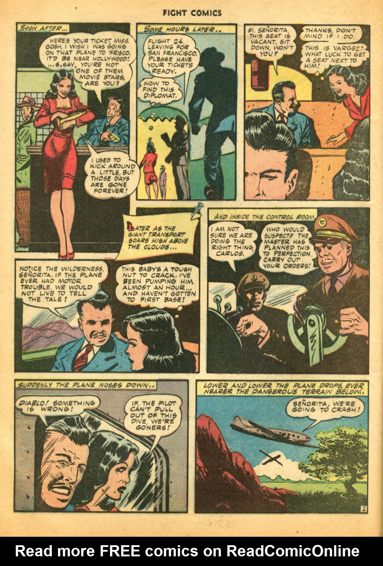 Read online Fight Comics comic -  Issue #28 - 14