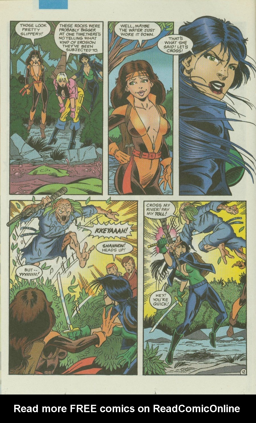 Read online Ex-Mutants comic -  Issue #4 - 15