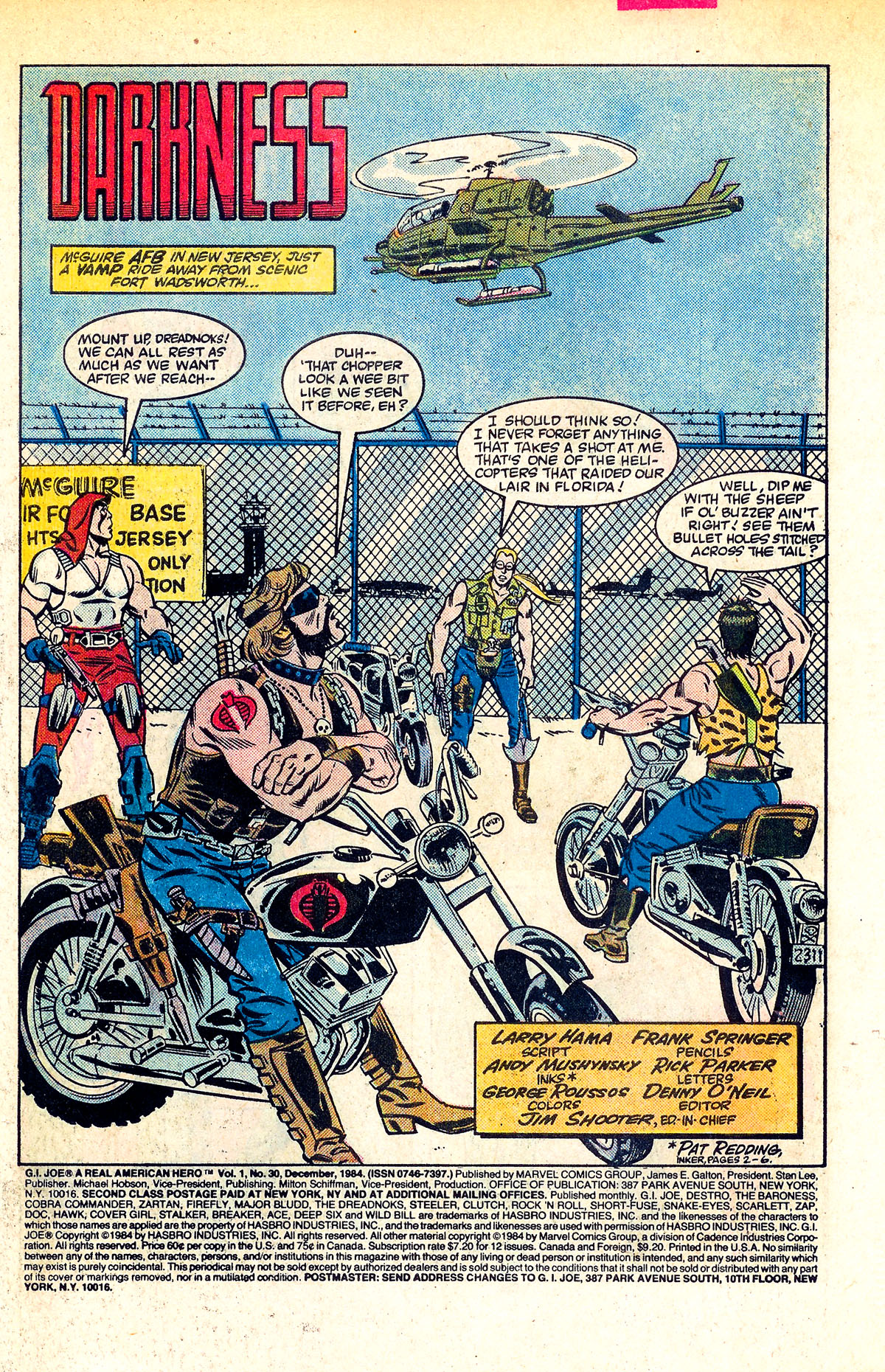 Read online G.I. Joe: A Real American Hero comic -  Issue #30 - 2