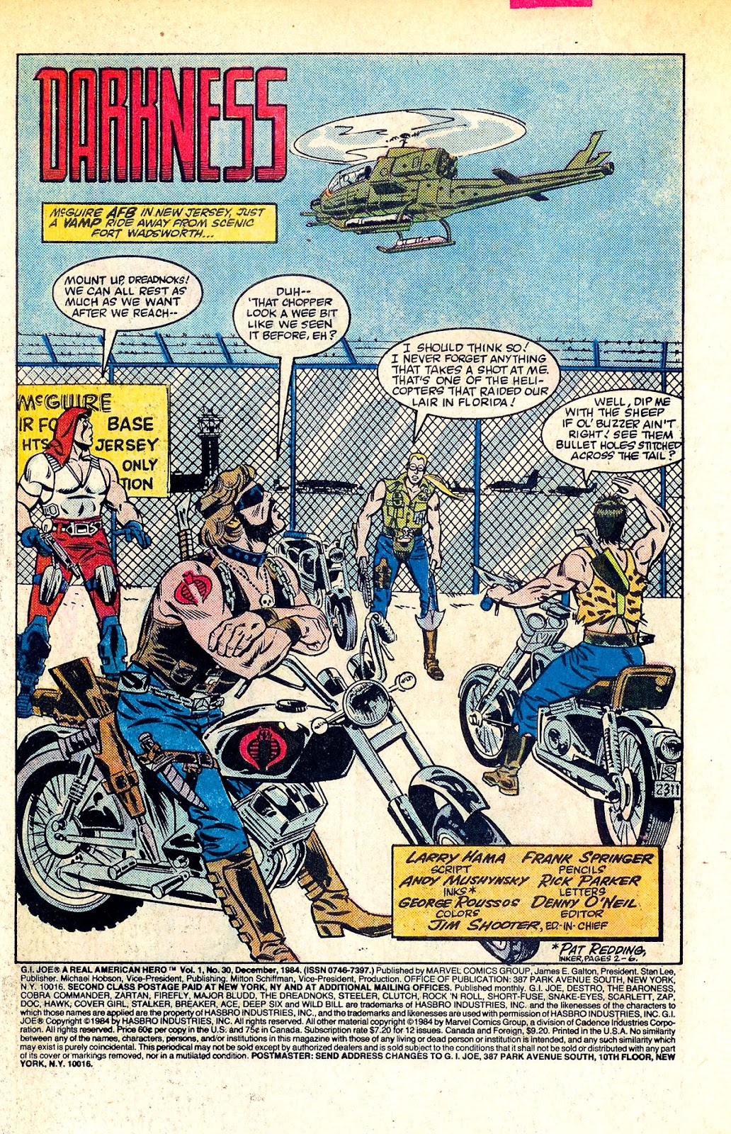 G.I. Joe: A Real American Hero issue 30 - Page 2