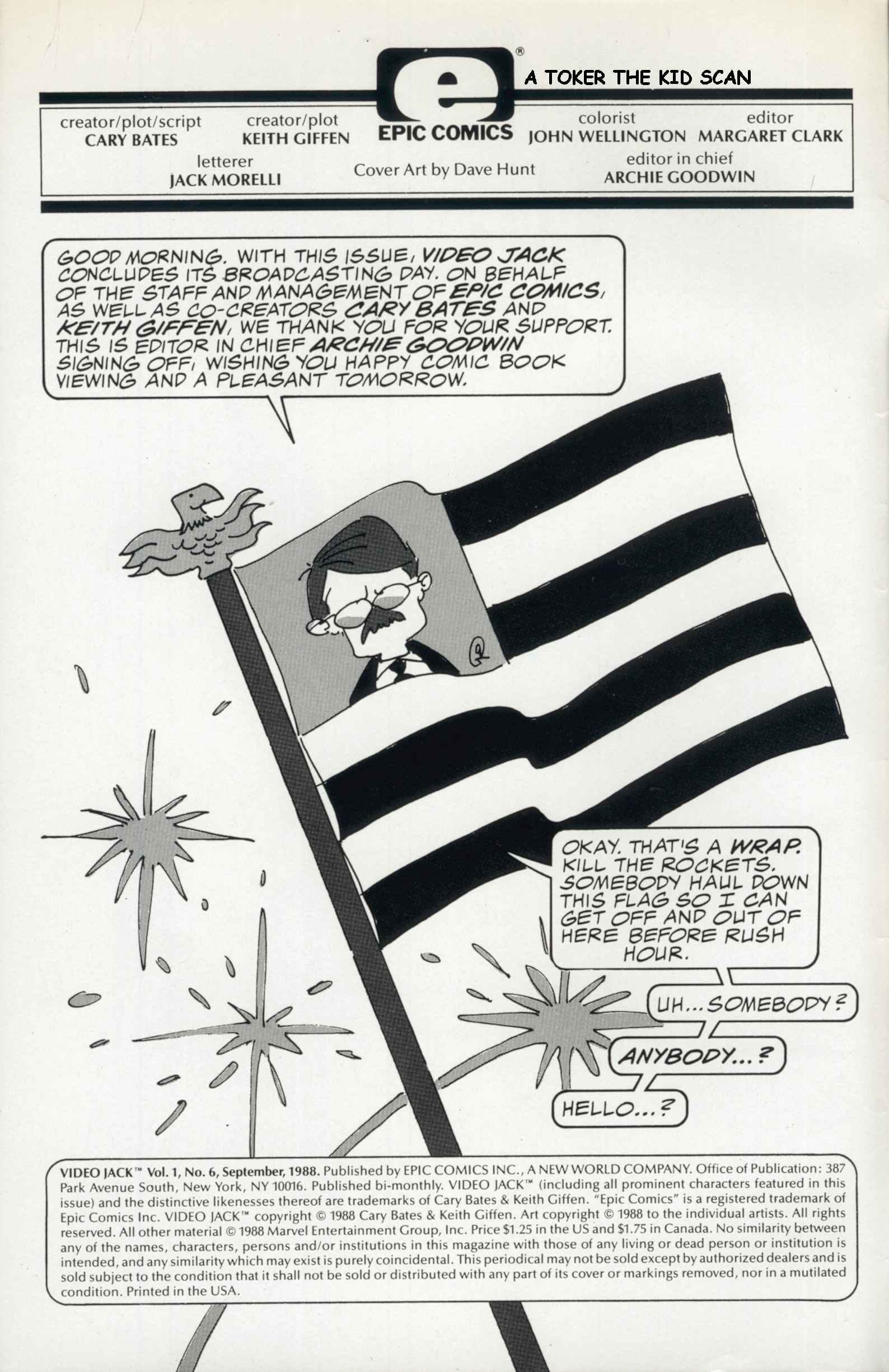 Read online Video Jack comic -  Issue #6 - 2