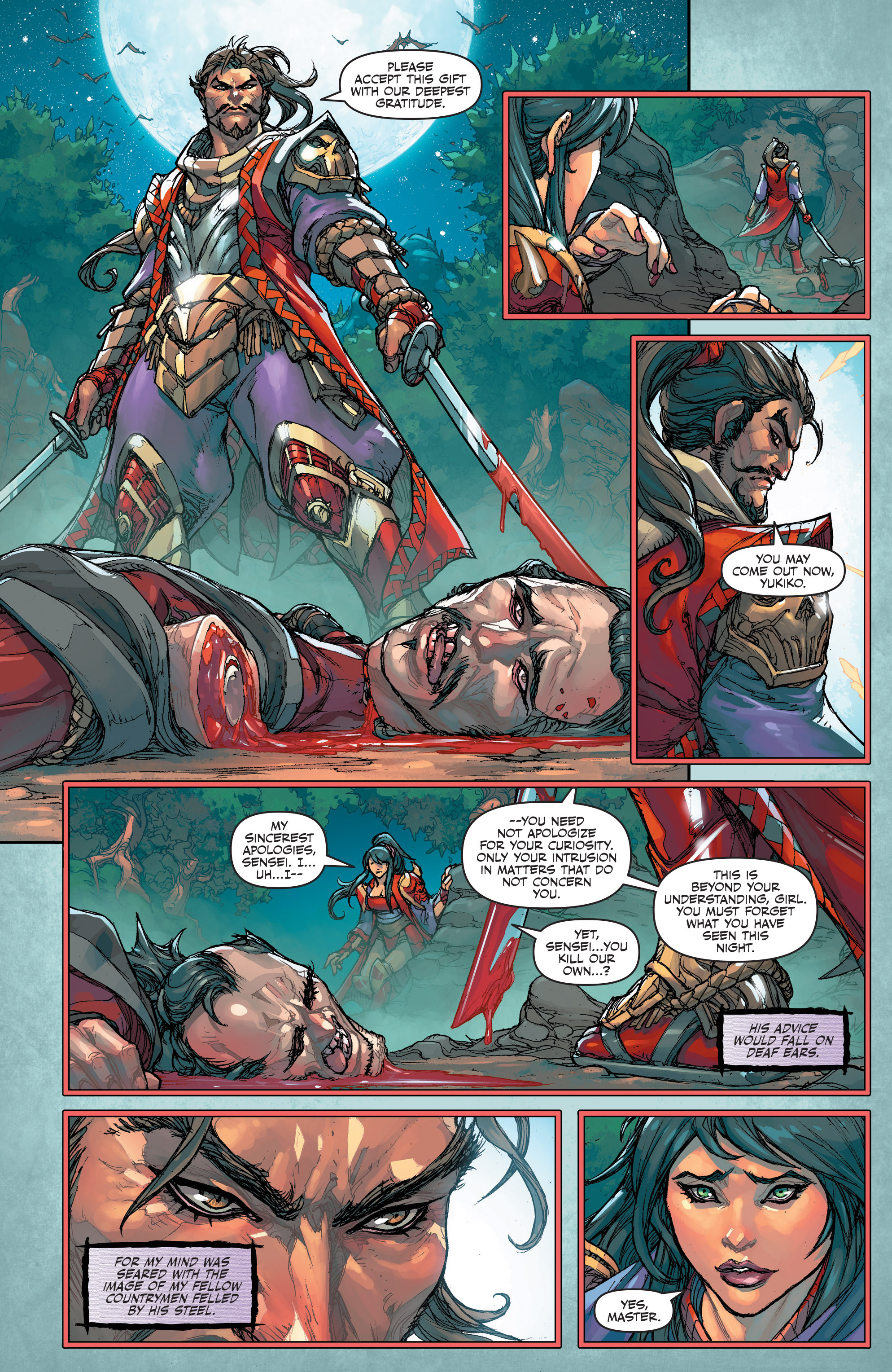 Read online Oniba: Swords of the Demon comic -  Issue # Full - 11