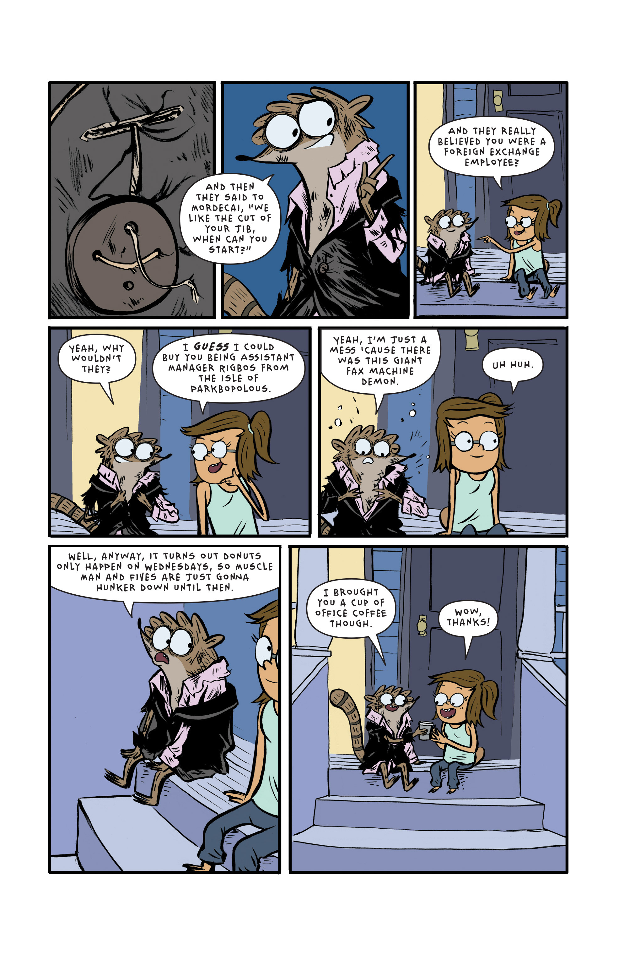 Read online Regular Show comic -  Issue #13 - 16