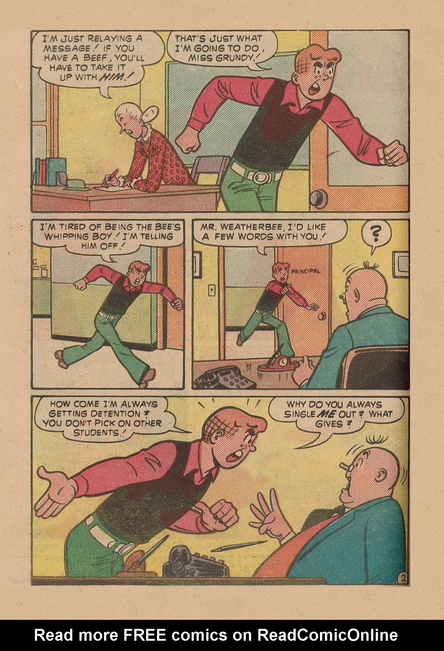 Read online Archie Digest Magazine comic -  Issue #71 - 90