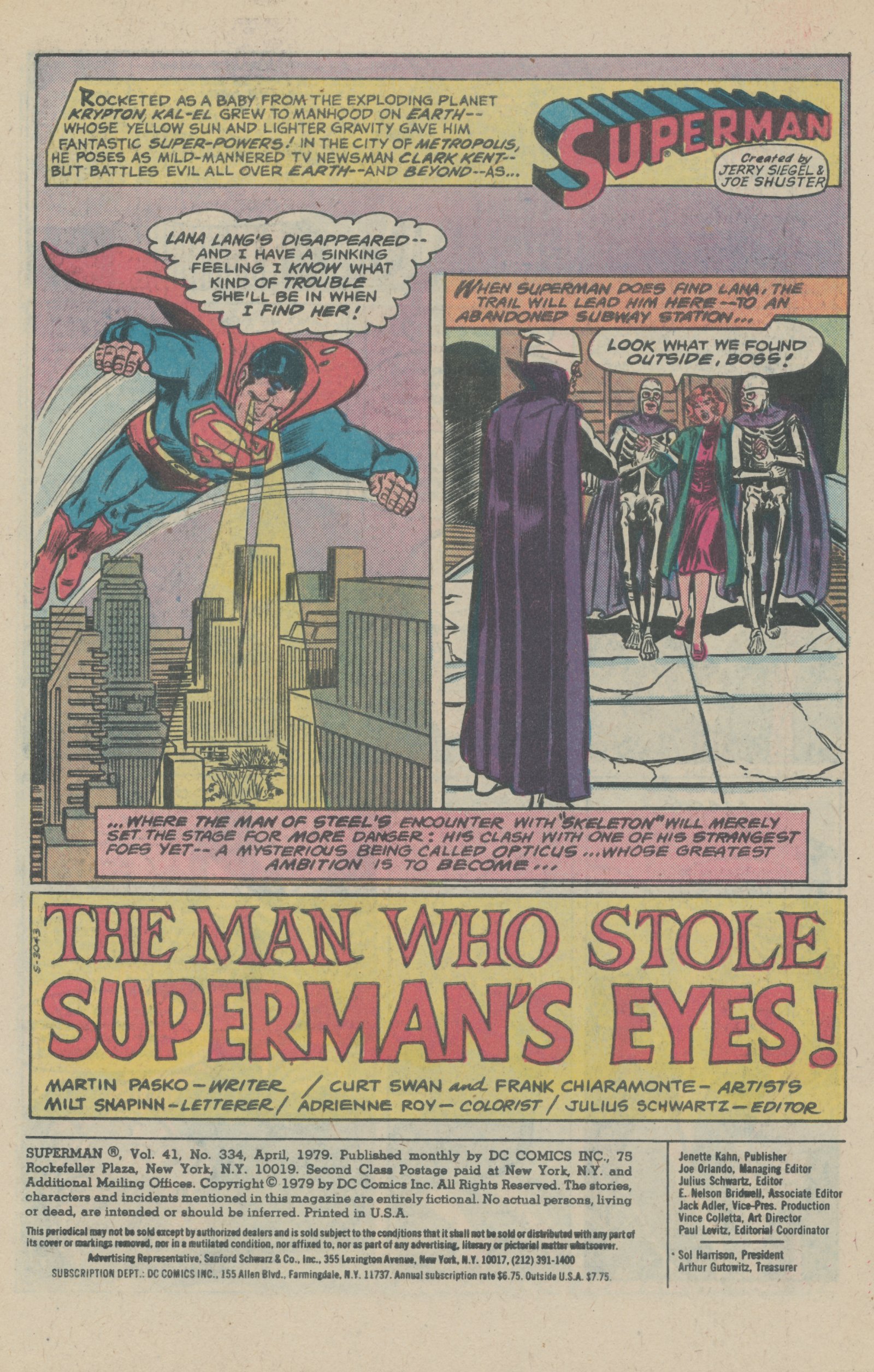 Read online Superman (1939) comic -  Issue #334 - 3