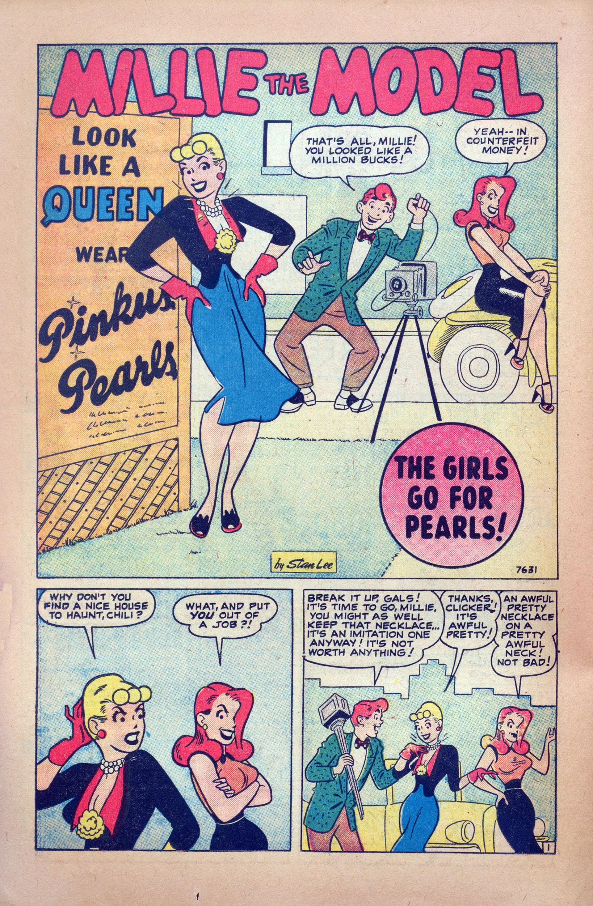 Read online Millie the Model comic -  Issue #25 - 26
