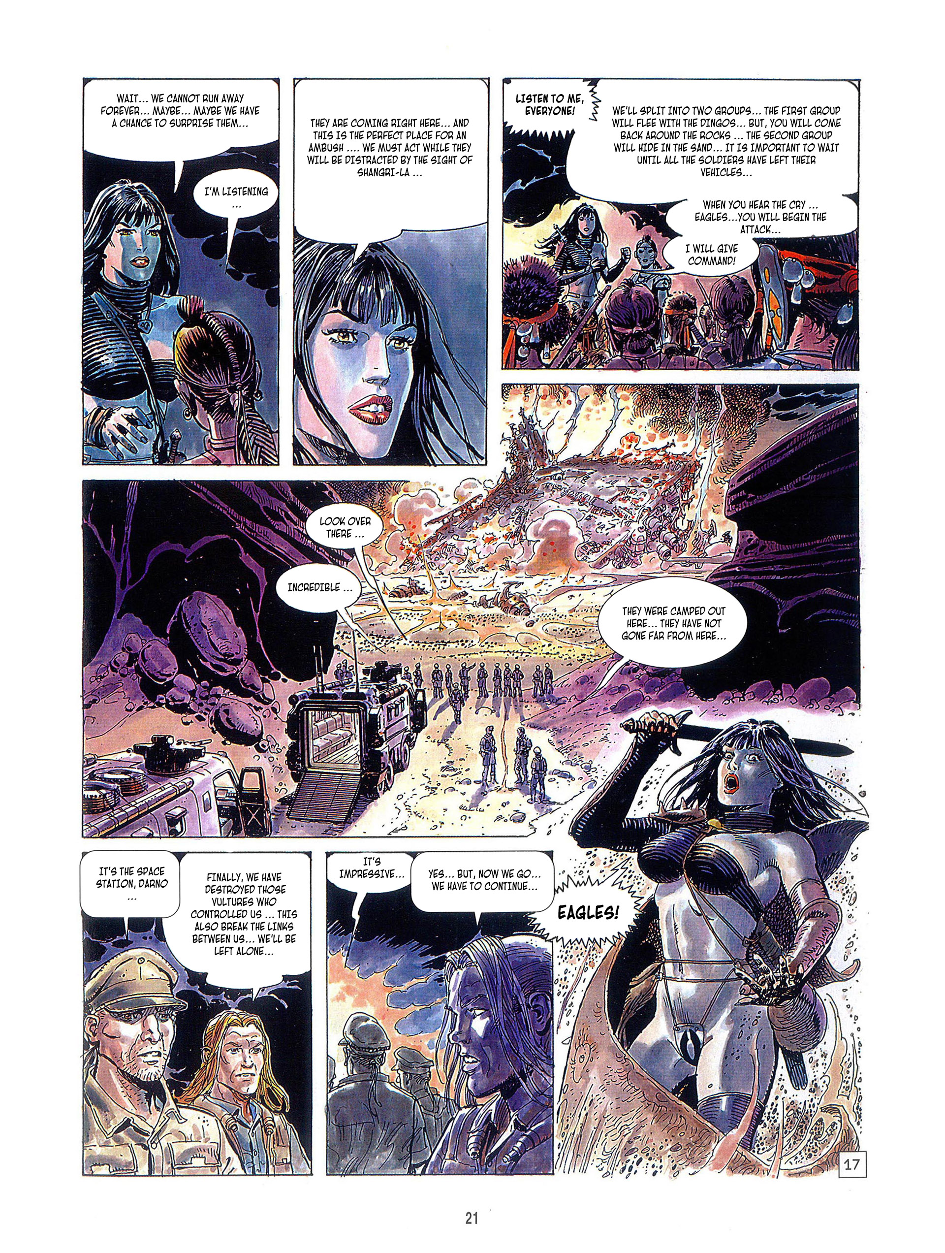 Read online Falka comic -  Issue #5 - 19