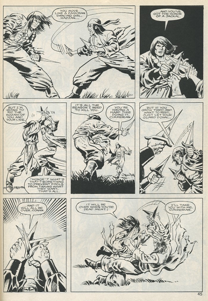 The Savage Sword Of Conan issue 131 - Page 45