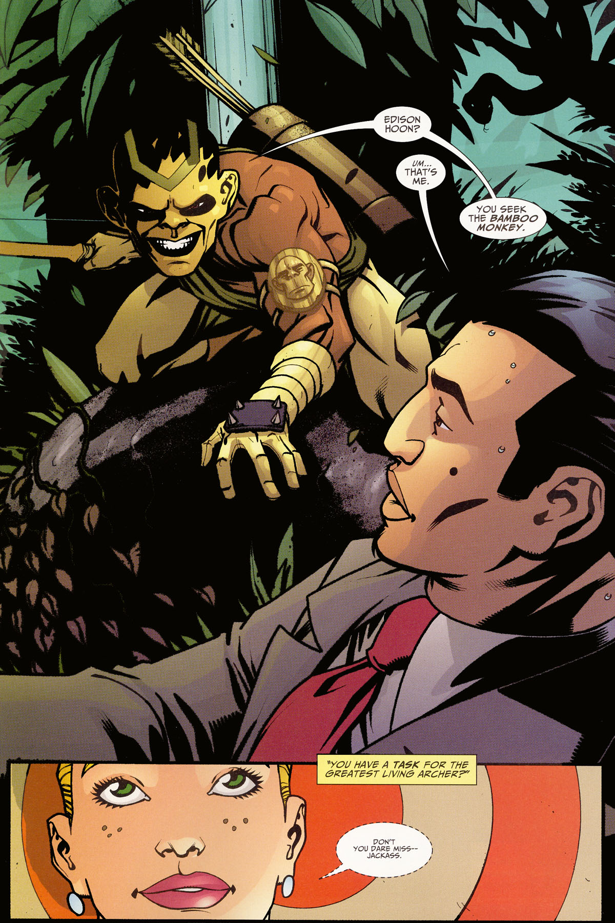 Read online Connor Hawke:  Dragon's Blood comic -  Issue #1 - 18