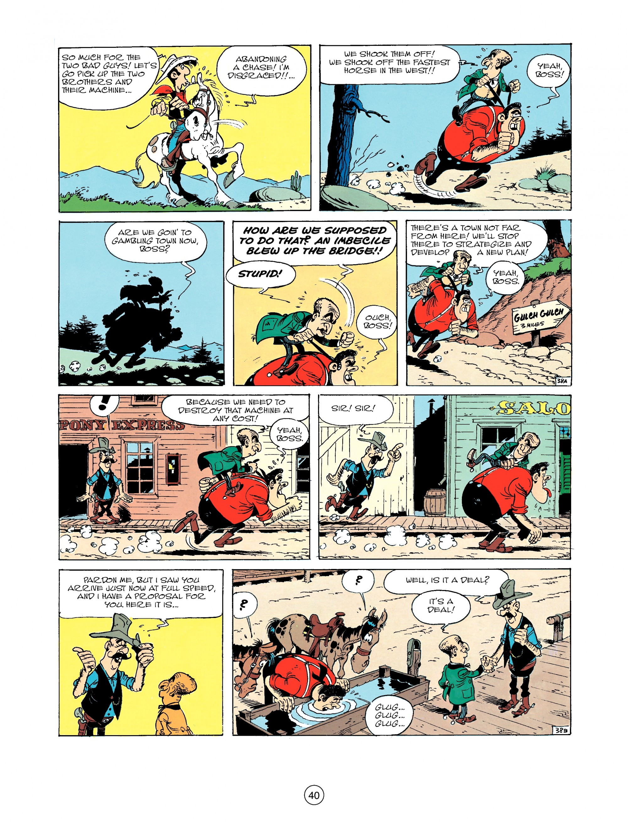 A Lucky Luke Adventure Issue #33 #33 - English 40