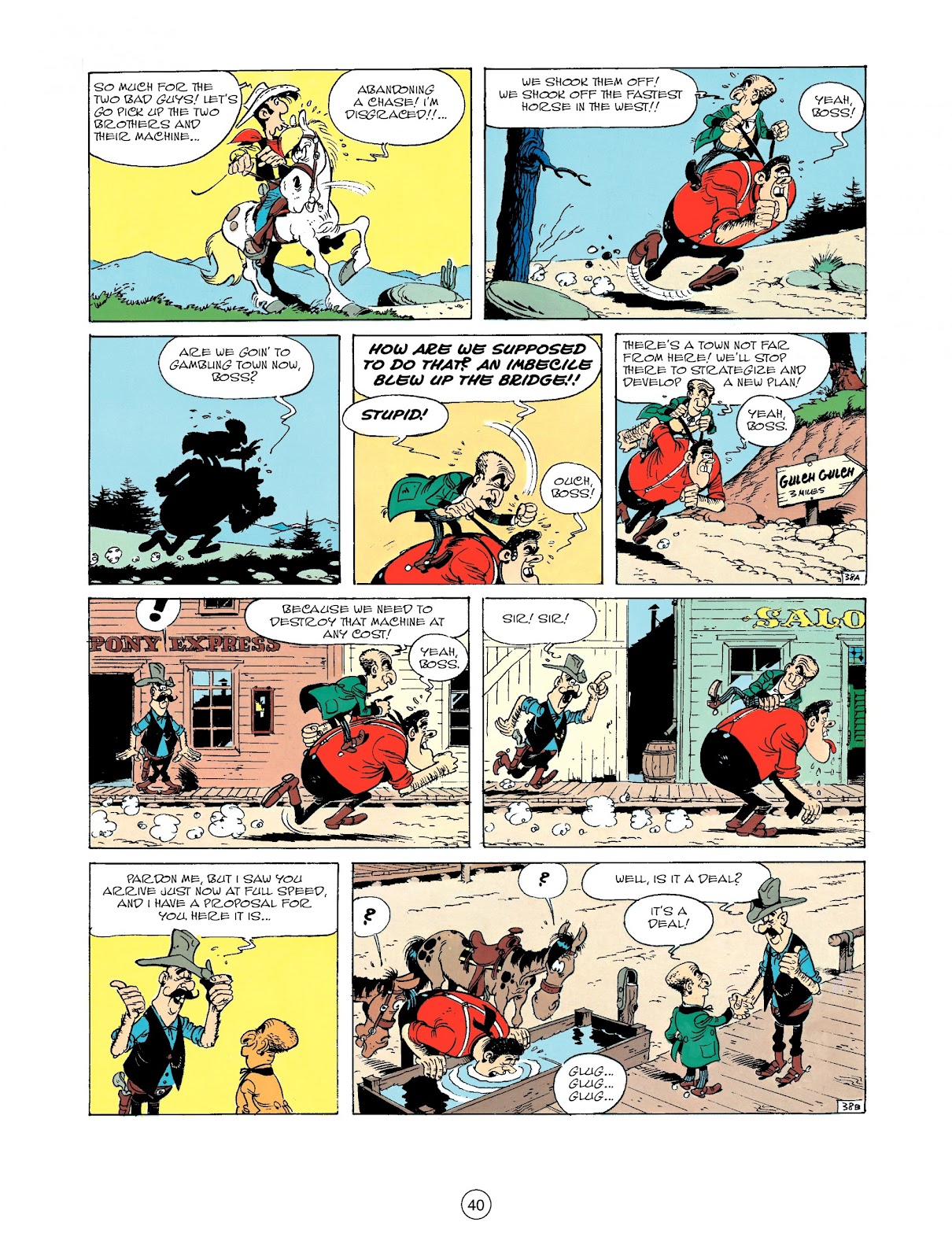 A Lucky Luke Adventure issue 33 - Page 40
