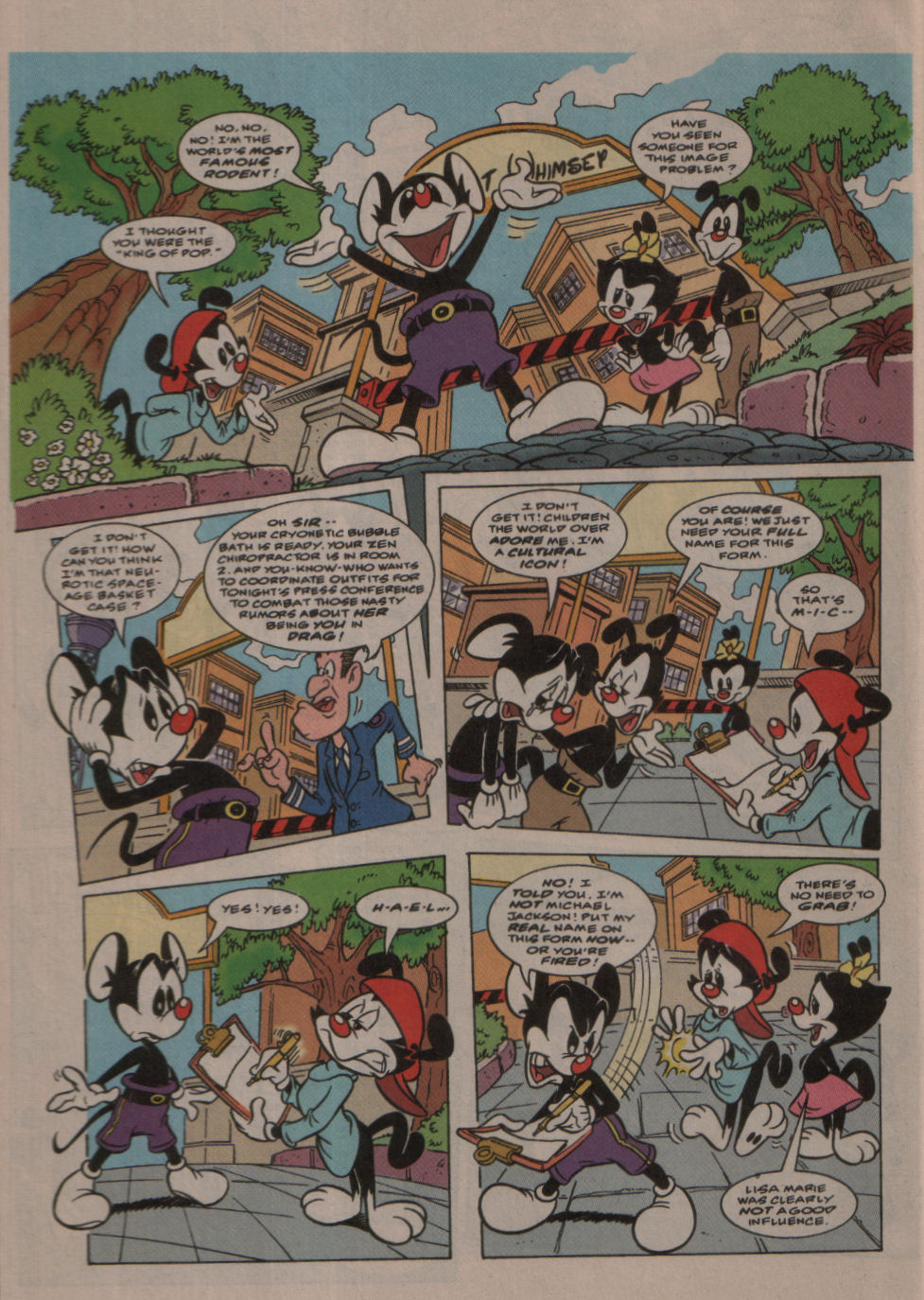Read online Animaniacs comic -  Issue #22 - 19