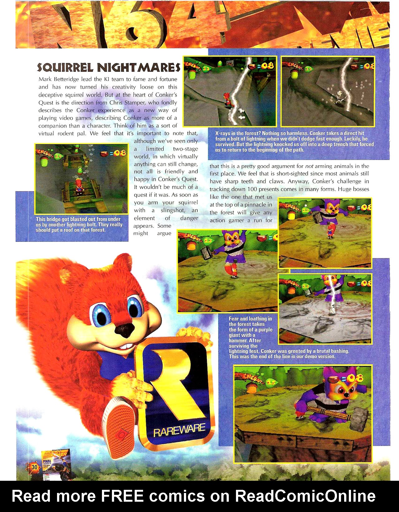 Read online Nintendo Power comic -  Issue #100 - 35