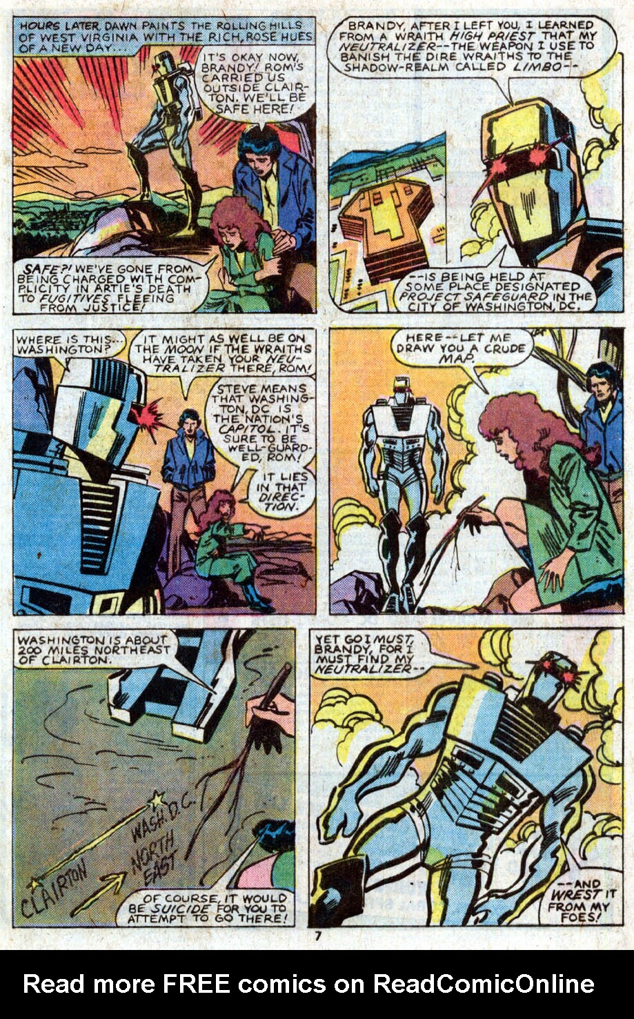 Read online ROM (1979) comic -  Issue #10 - 7