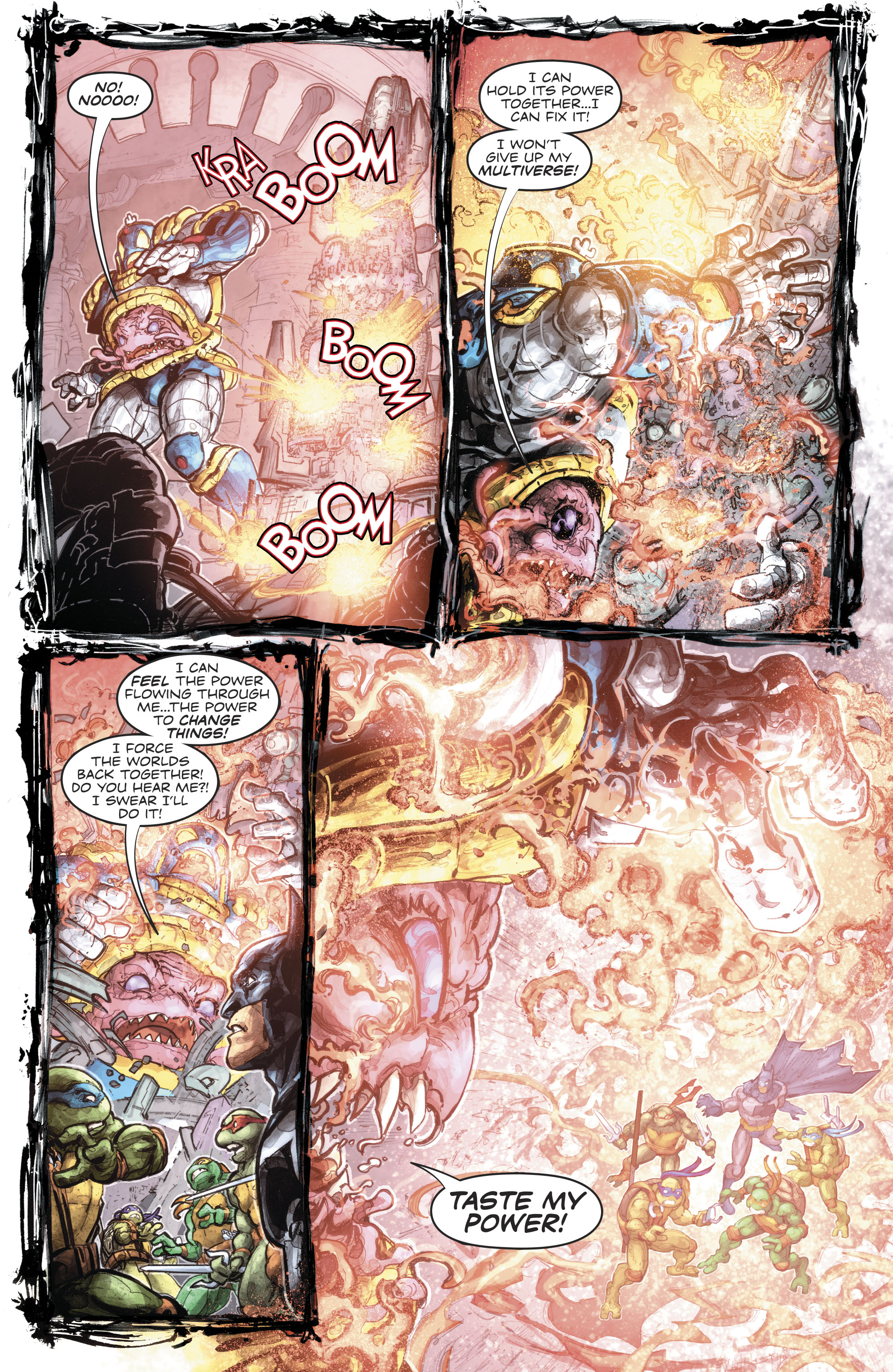 Read online Batman/Teenage Mutant Ninja Turtles III comic -  Issue #6 - 15