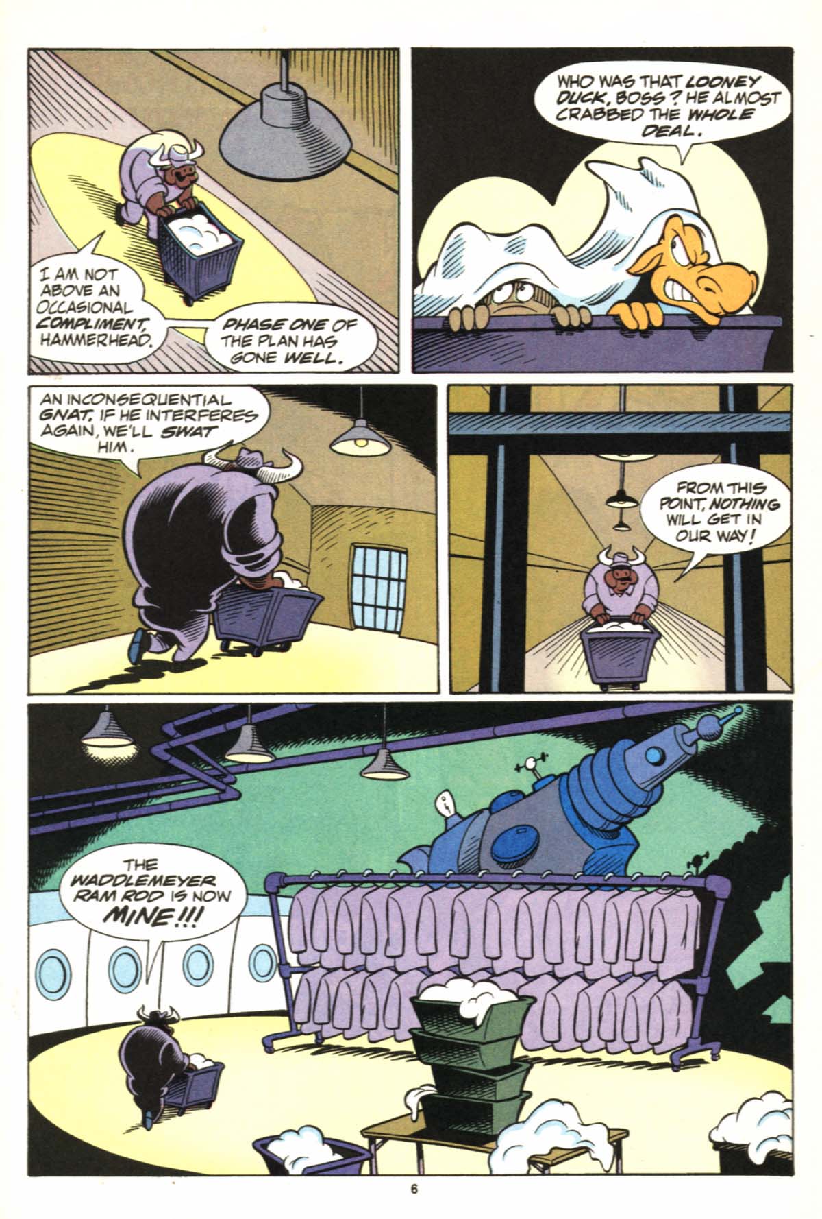 Read online Disney's Darkwing Duck Limited Series comic -  Issue #2 - 7