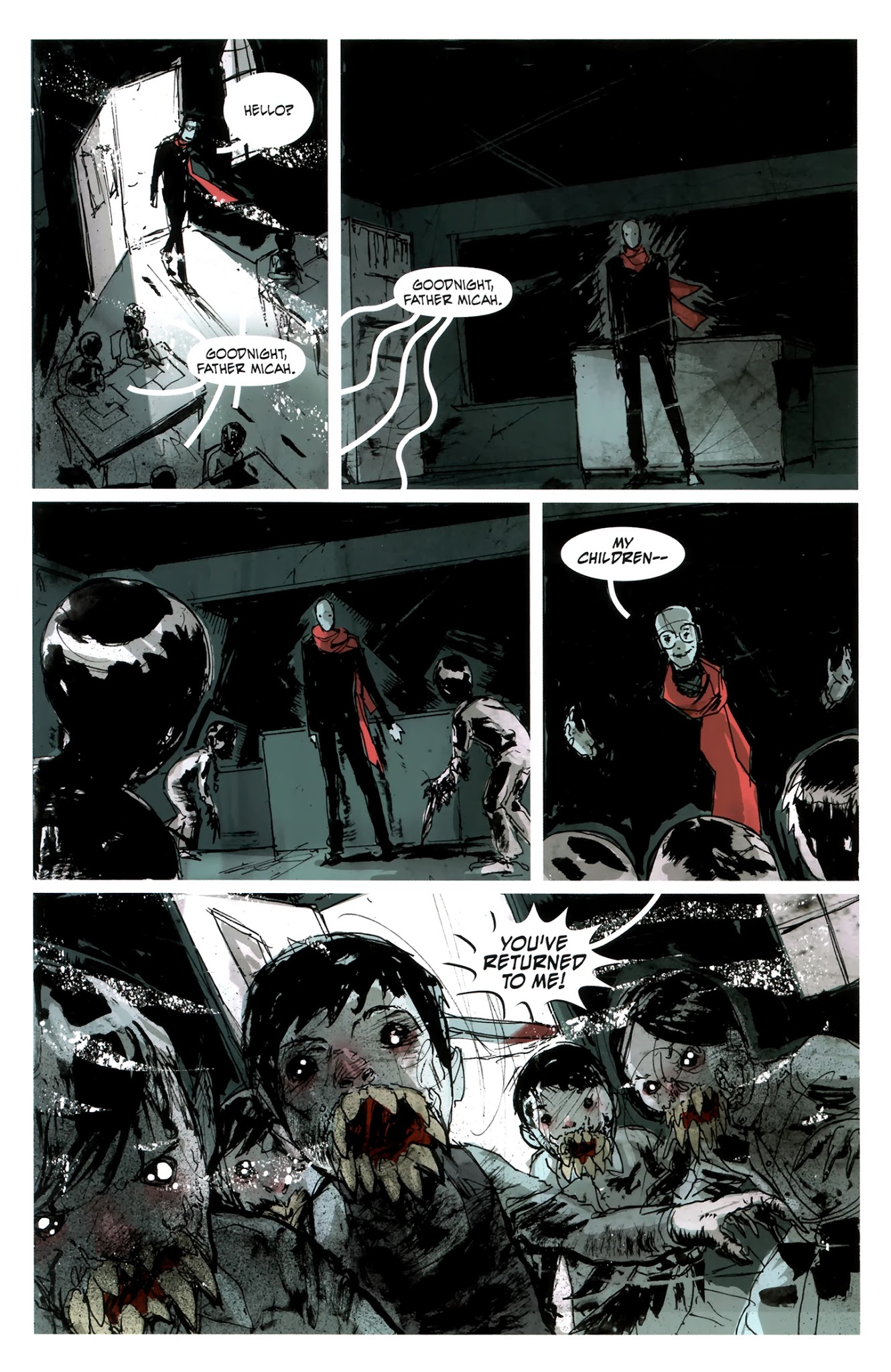 Read online Green Wake comic -  Issue #10 - 11
