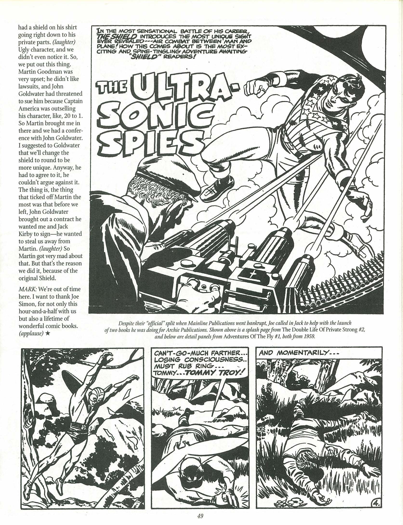 Read online The Jack Kirby Collector comic -  Issue #25 - 49