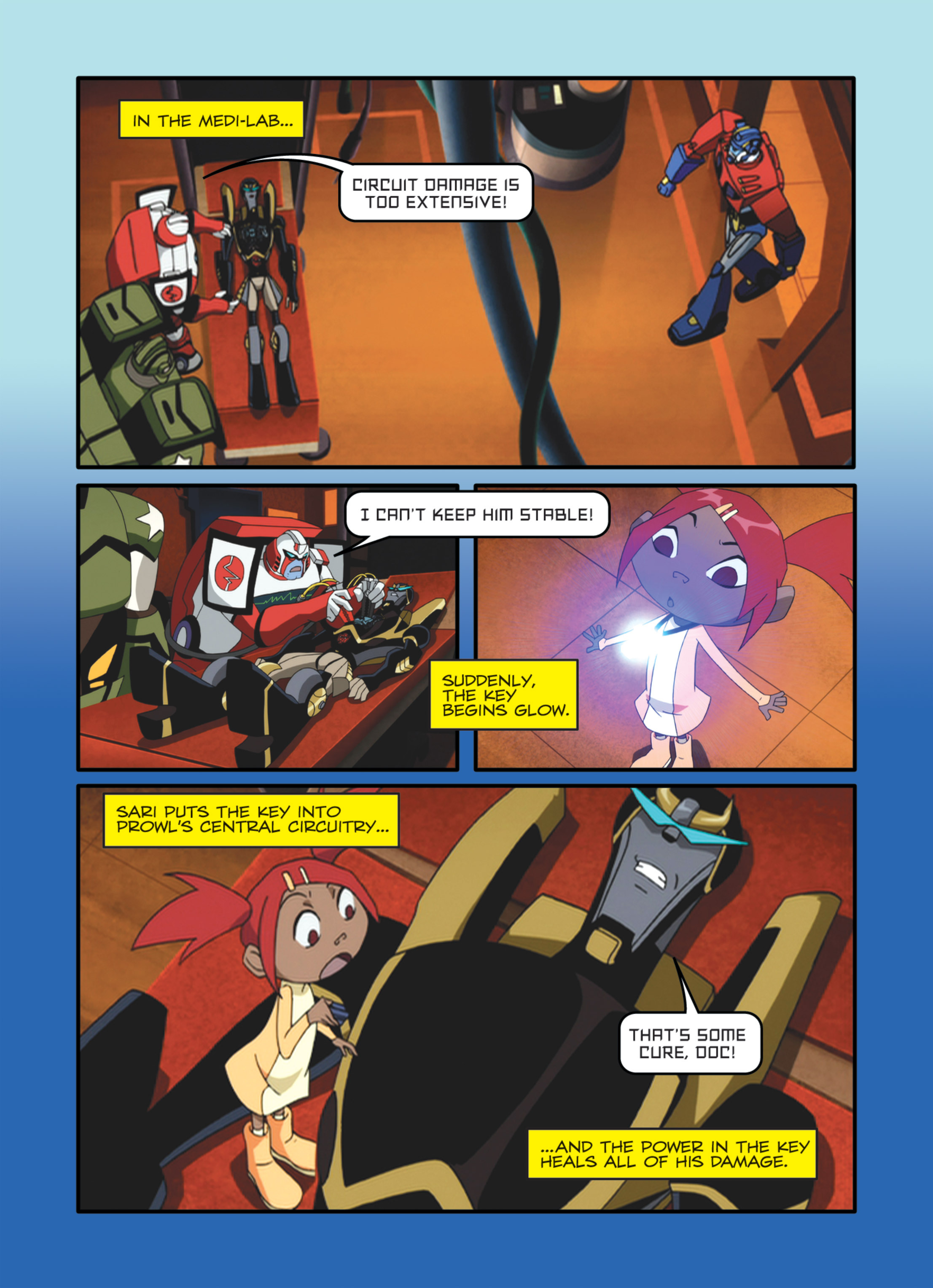 Read online Transformers Animated comic -  Issue #1 - 77