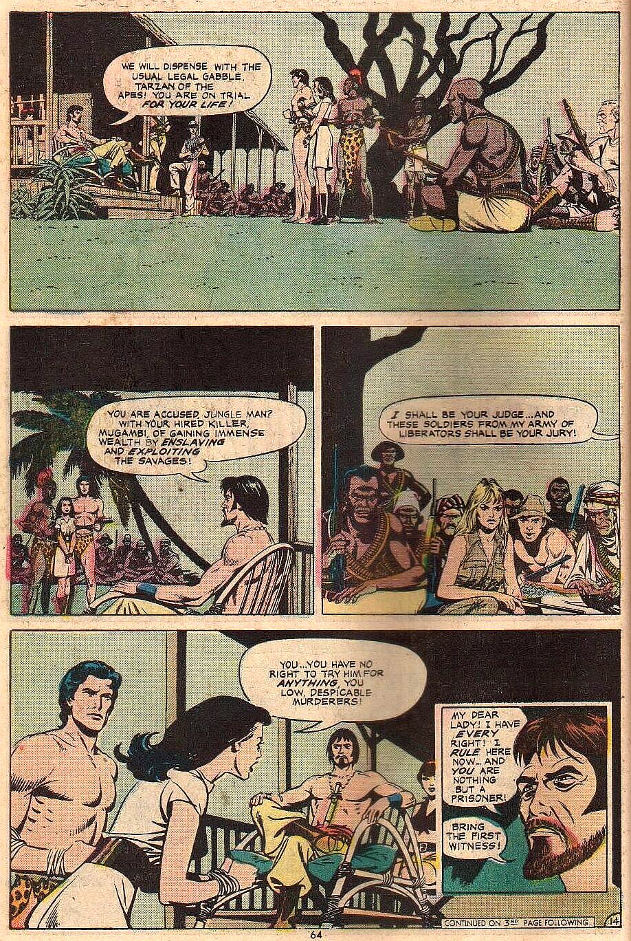 Read online Tarzan (1972) comic -  Issue #234 - 55
