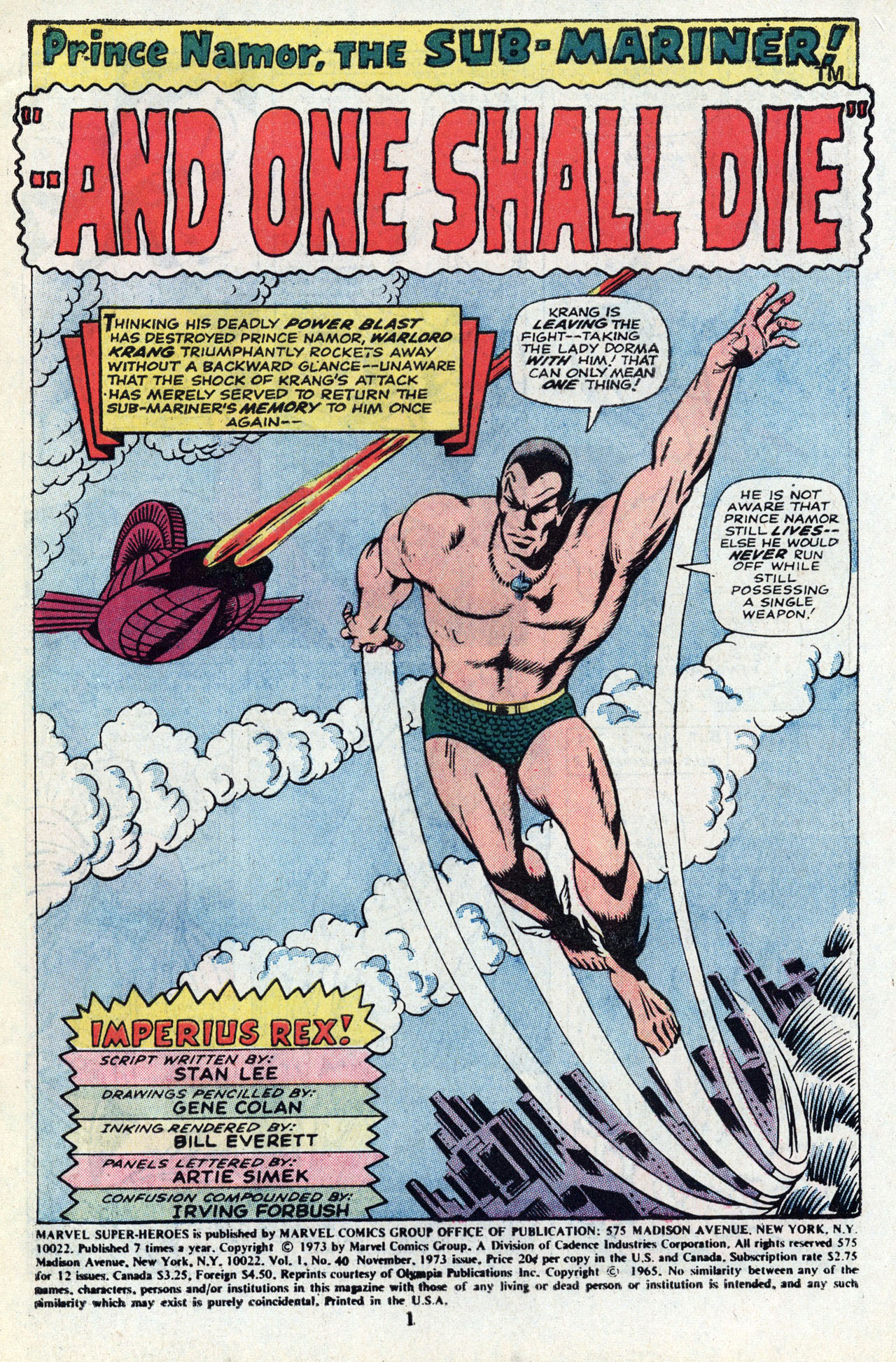 Read online Marvel Super-Heroes comic -  Issue #40 - 3