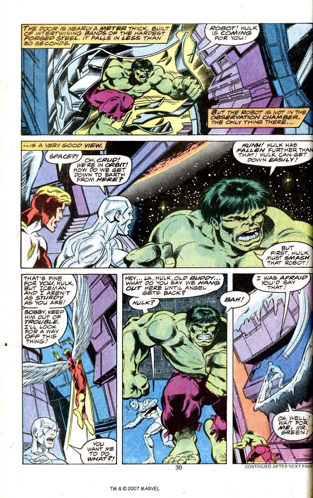 Read online The Incredible Hulk Annual comic -  Issue #7 - 32