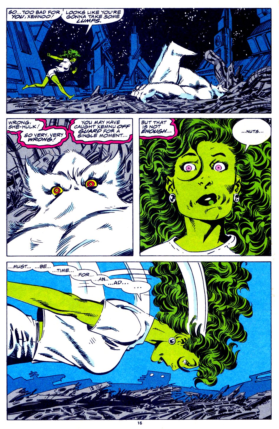 Read online The Sensational She-Hulk comic -  Issue #7 - 12