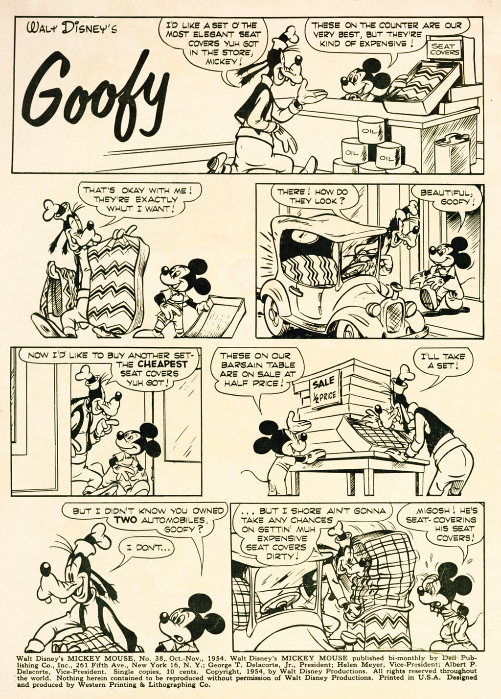 Read online Walt Disney's Mickey Mouse comic -  Issue #38 - 2