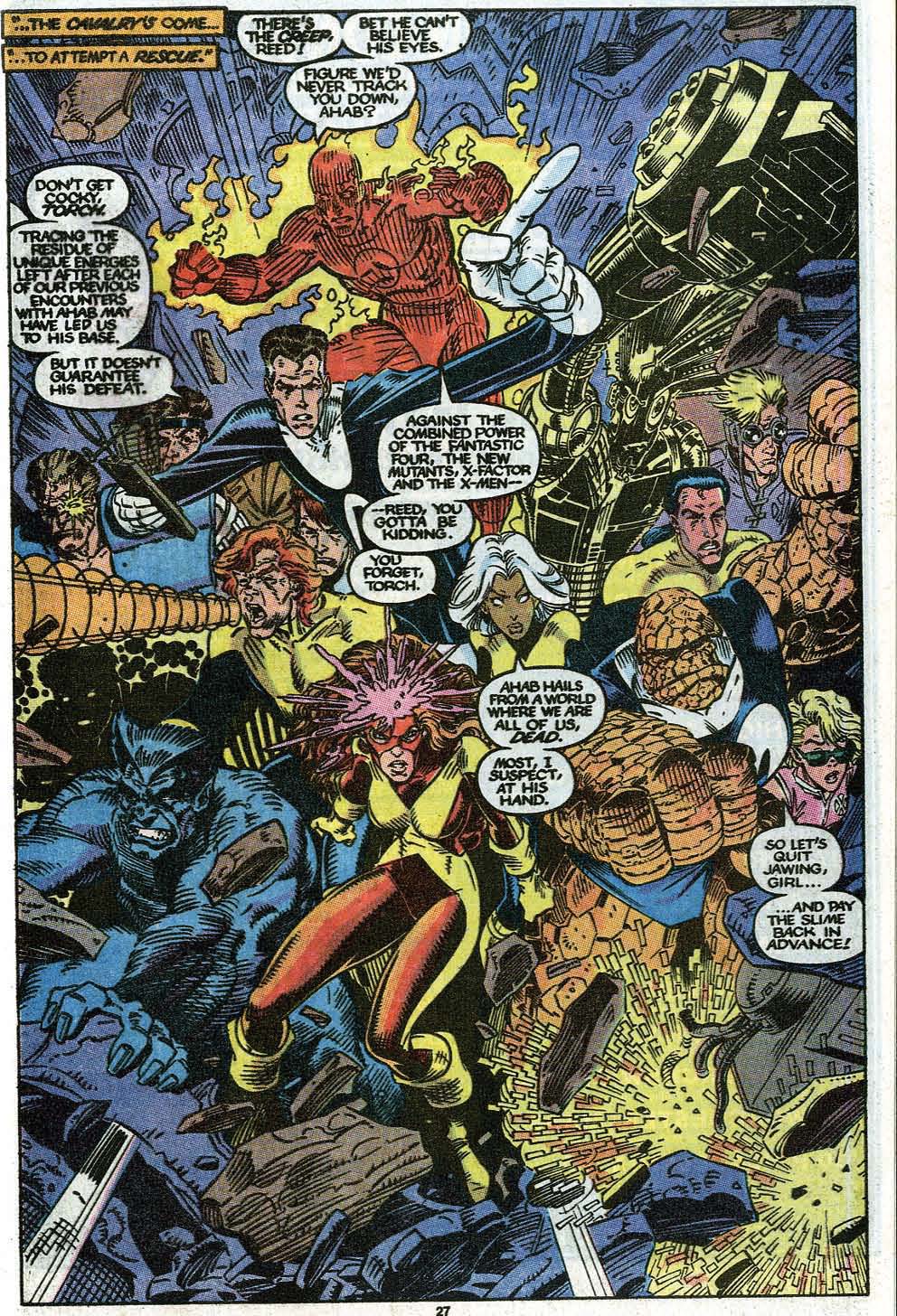 Read online X-Men Annual comic -  Issue #14 - 29
