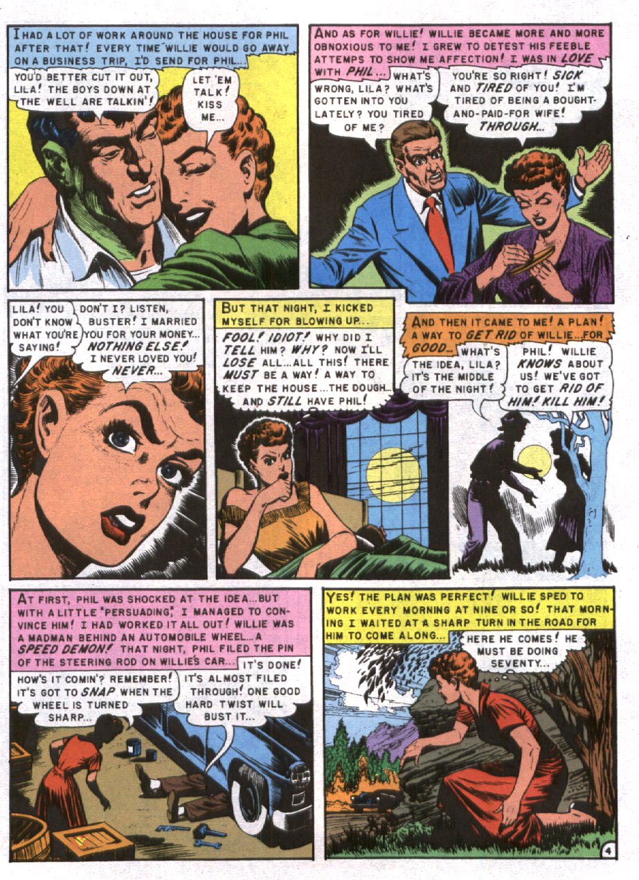 Read online Crime SuspenStories comic -  Issue #7 - 14