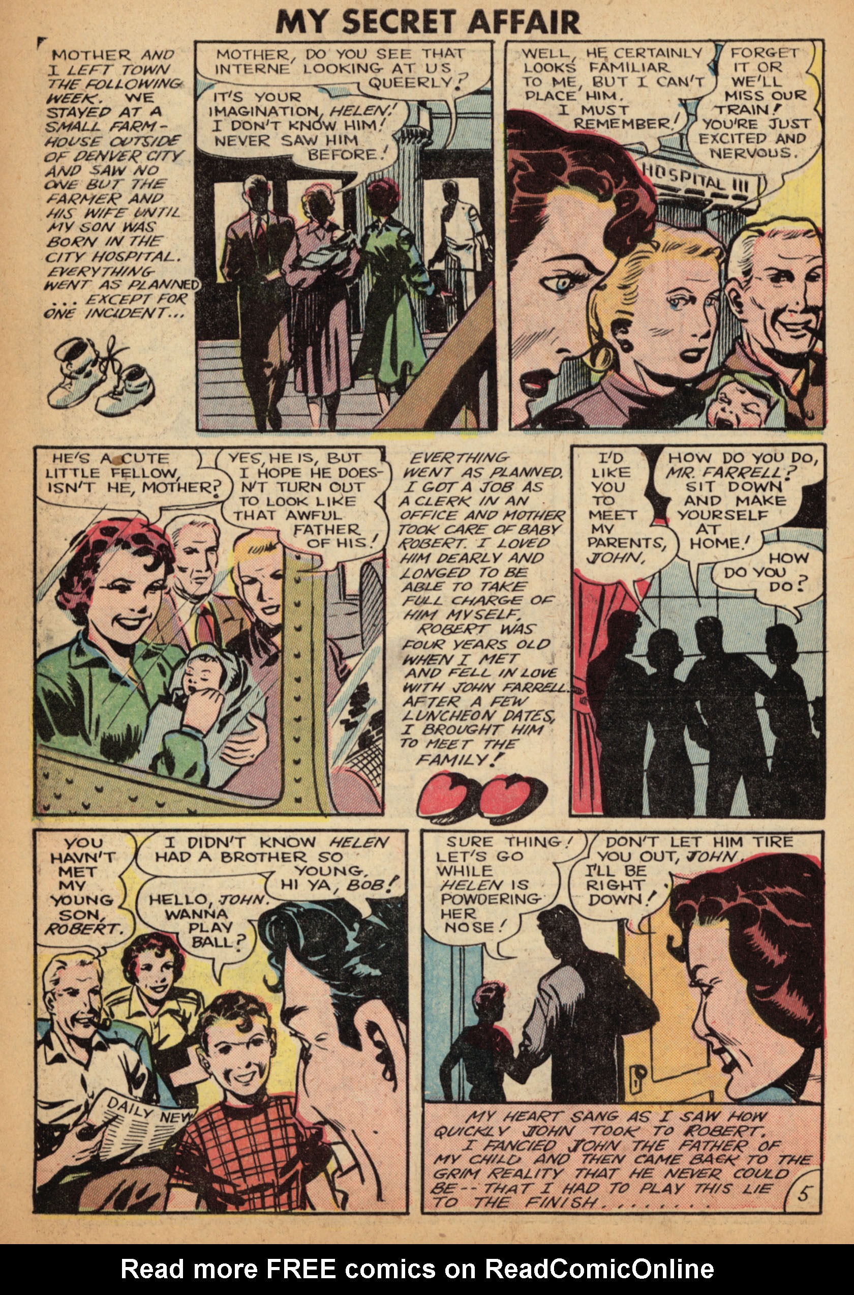 Read online My Secret Affair comic -  Issue #2 - 6