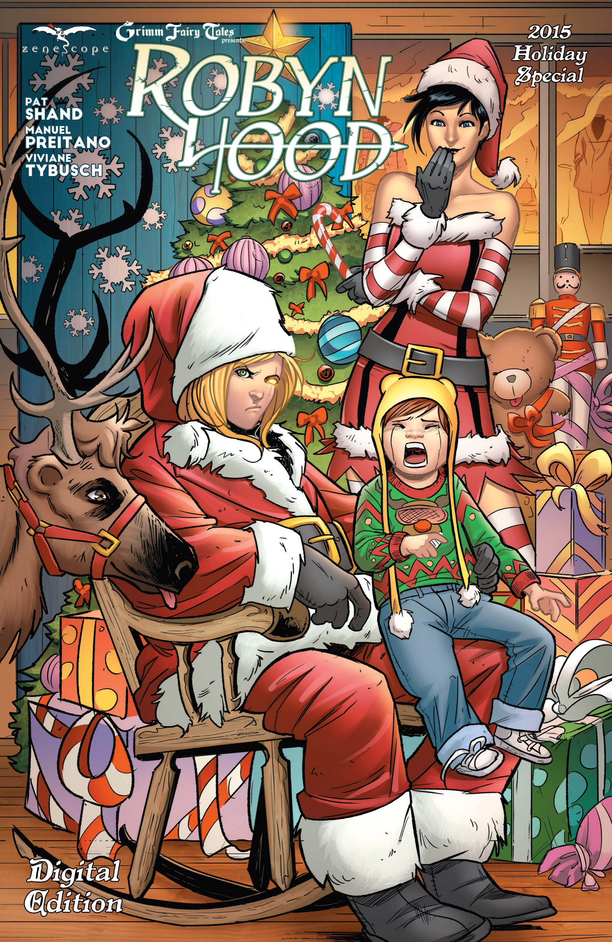 Read online Grimm Fairy Tales presents Robyn Hood 2015 Holiday Special comic -  Issue # Full - 1
