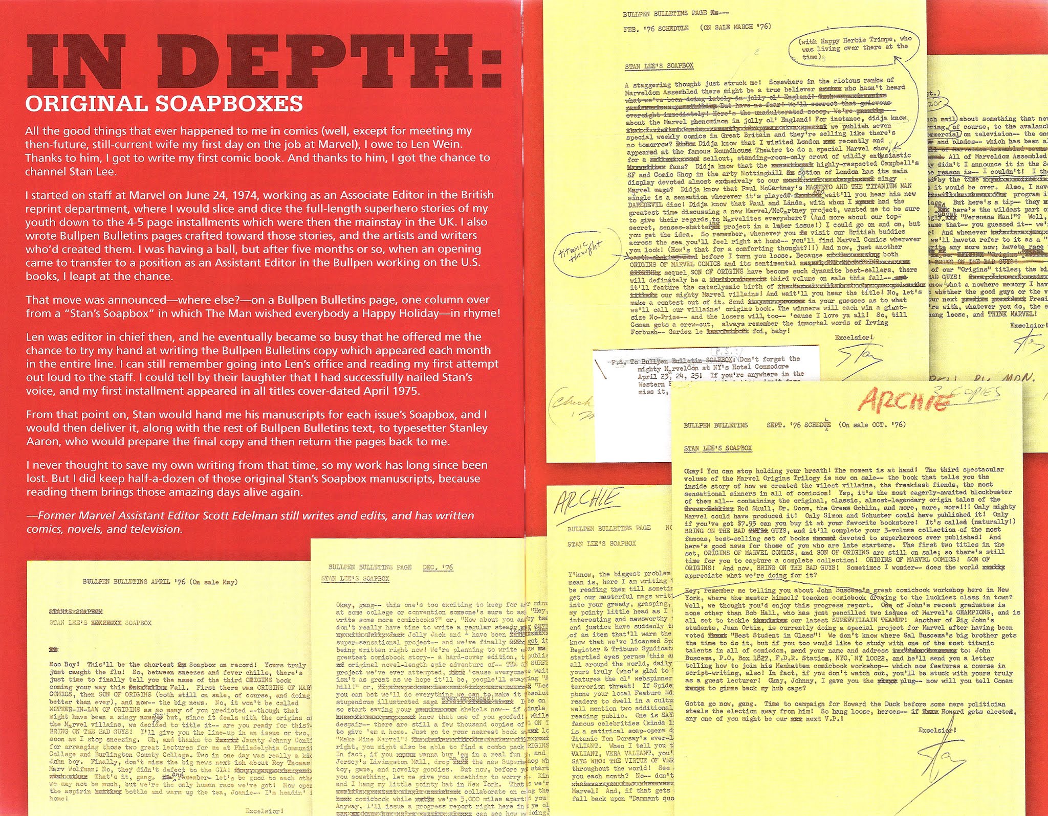 Read online Stan's Soapbox: The Collection comic -  Issue # TPB - 84