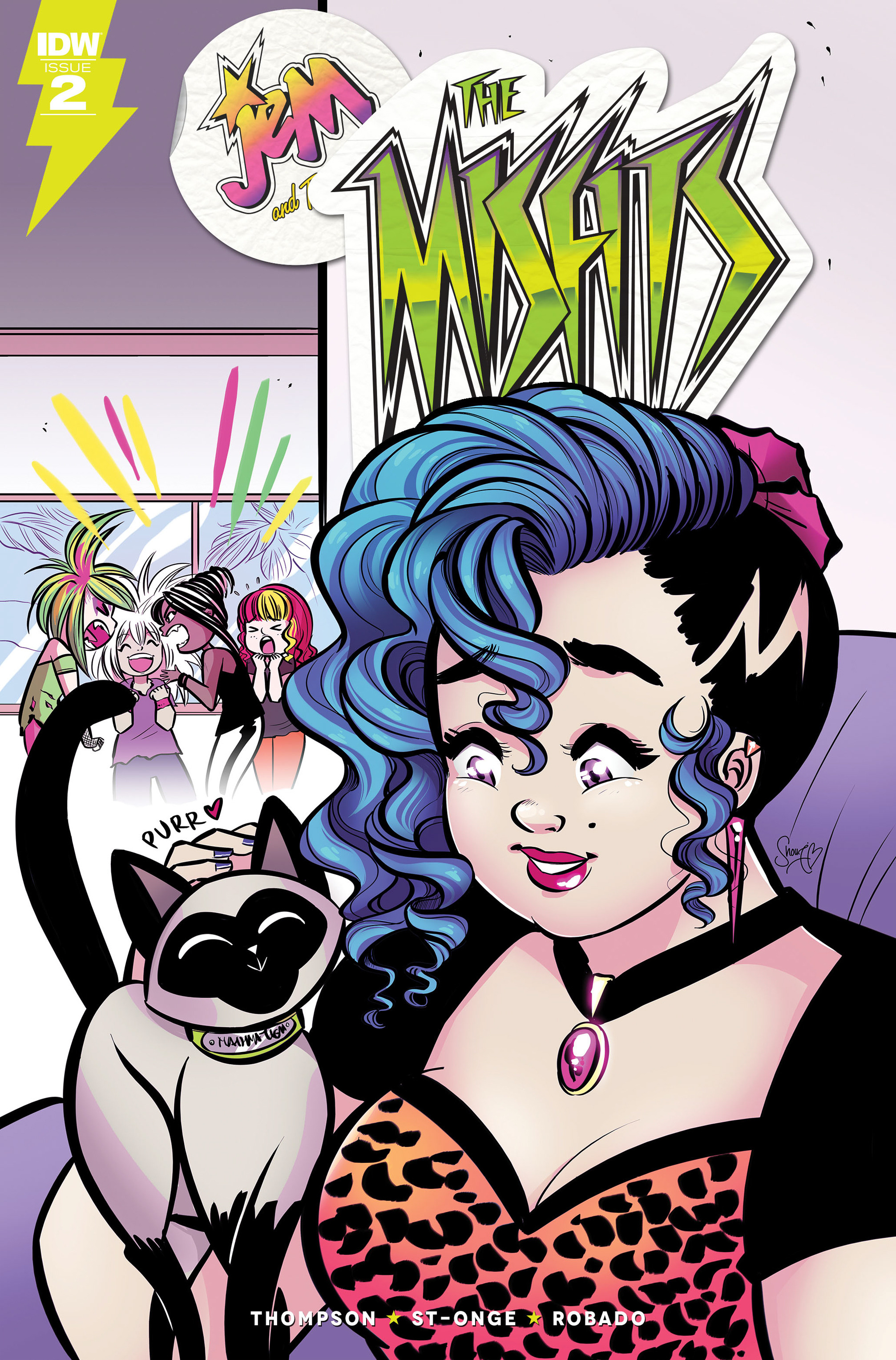 Read online Jem: The Misfits comic -  Issue #2 - 1