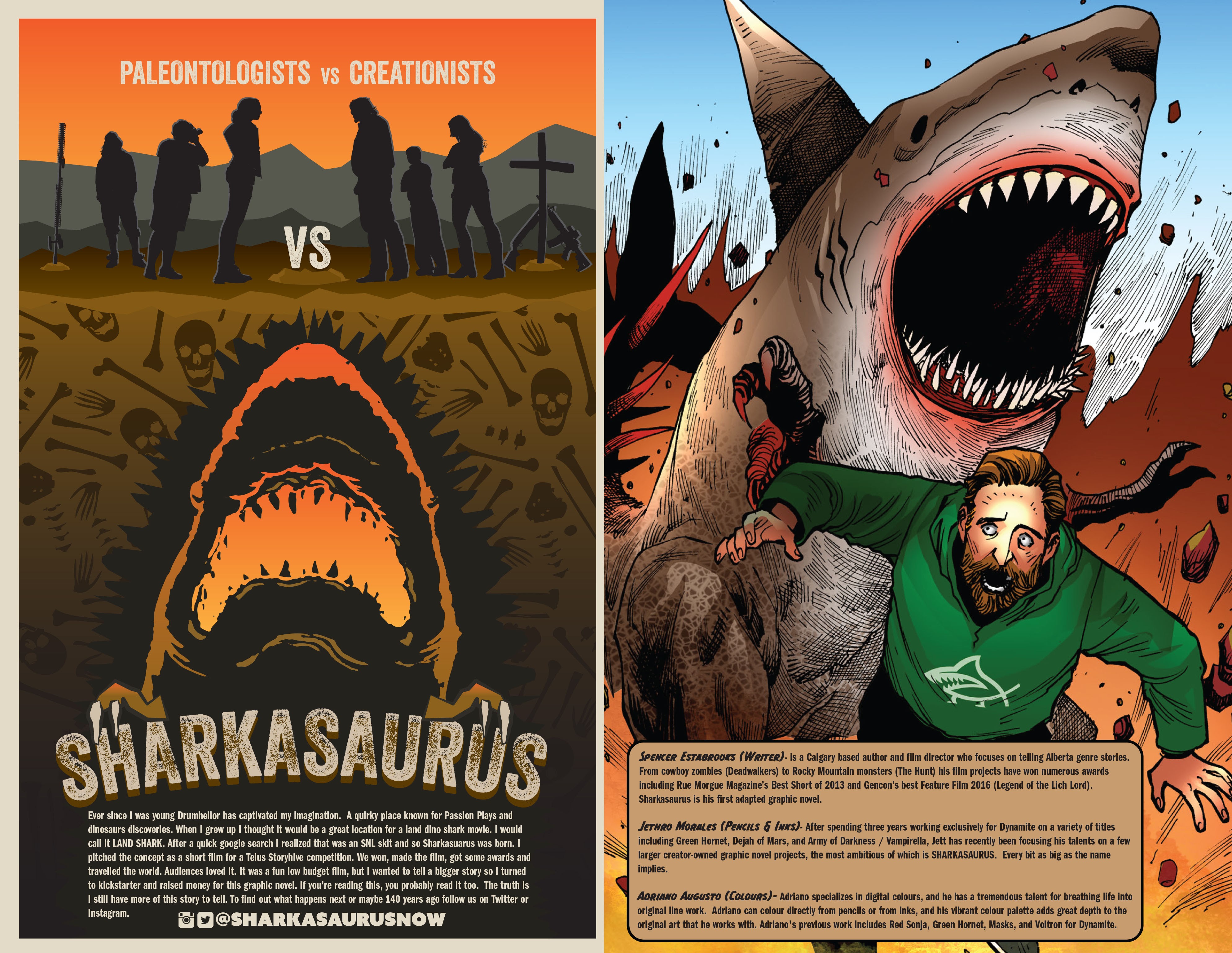 Read online Sharkasaurus comic -  Issue # TPB - 95