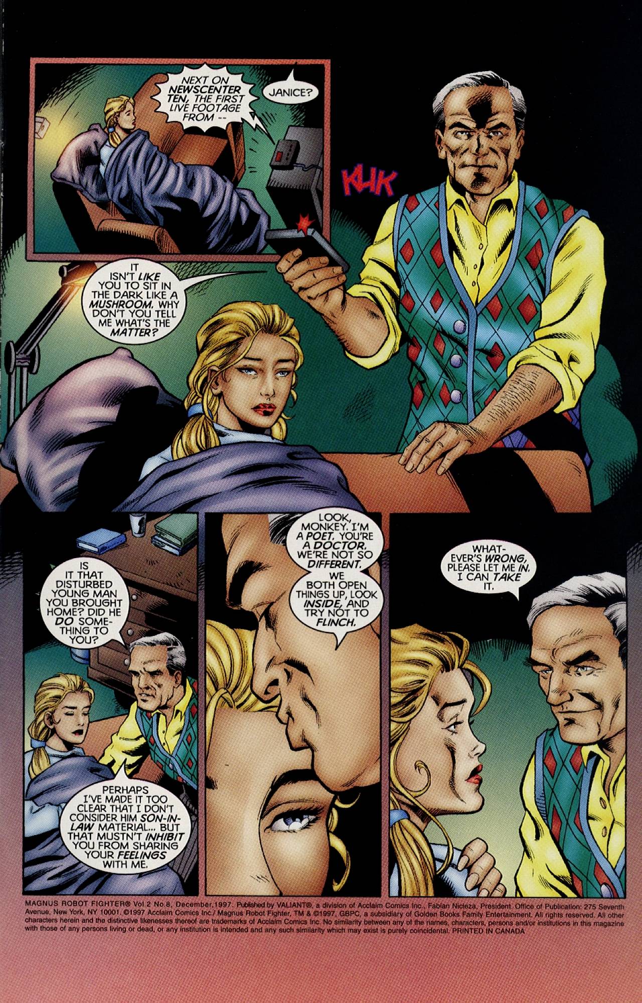Read online Magnus Robot Fighter (1997) comic -  Issue #8 - 2