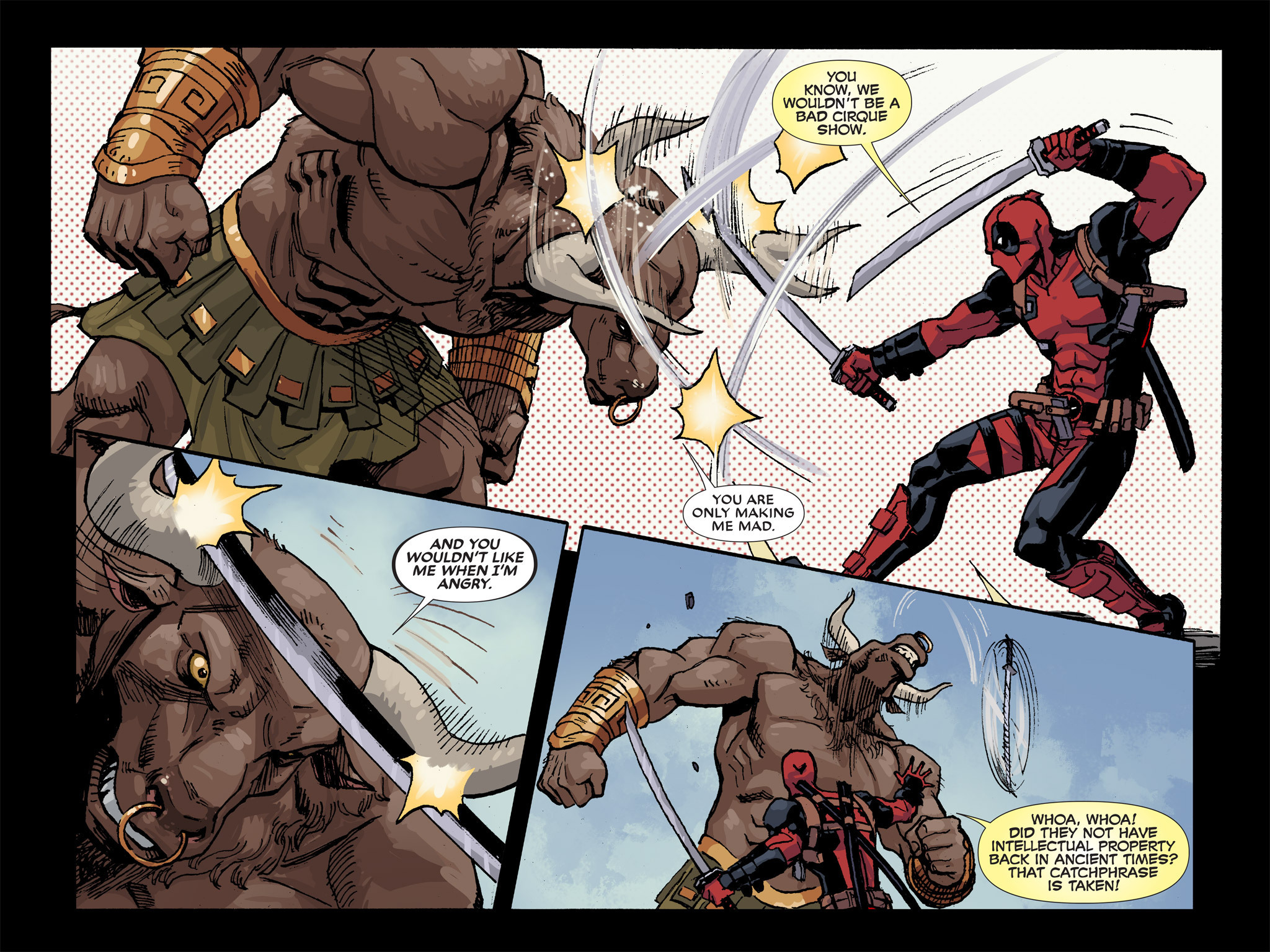 Read online Deadpool: Dracula's Gauntlet comic -  Issue # Part 3 - 6