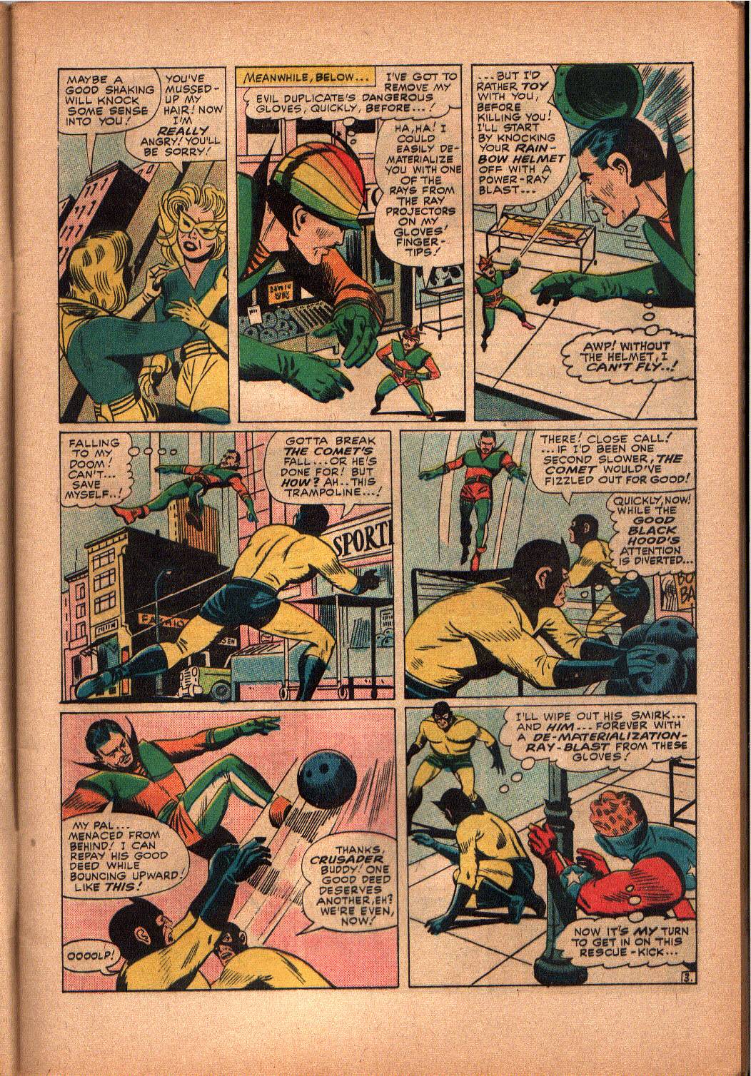 Read online The Mighty Crusaders (1965) comic -  Issue #3 - 4