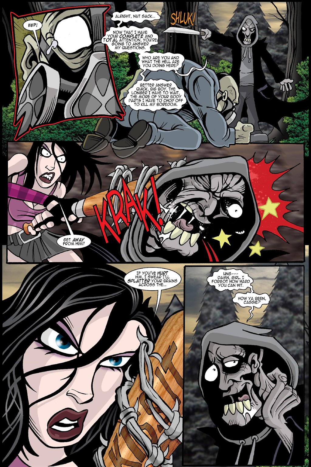 Read online Hack/Slash Deluxe comic -  Issue # TPB 3 (Part 5) - 52