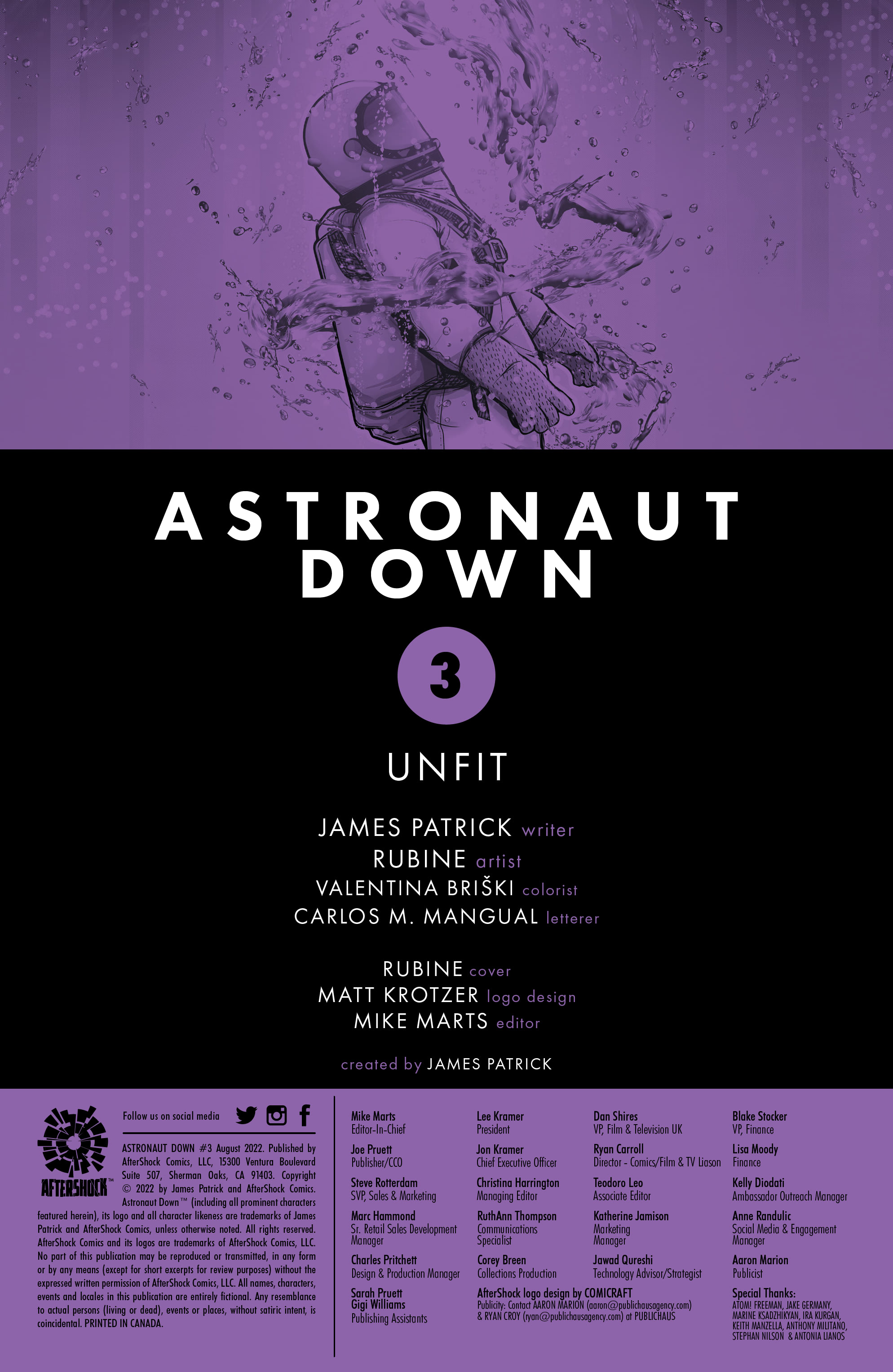 Read online Astronaut Down comic -  Issue #3 - 2