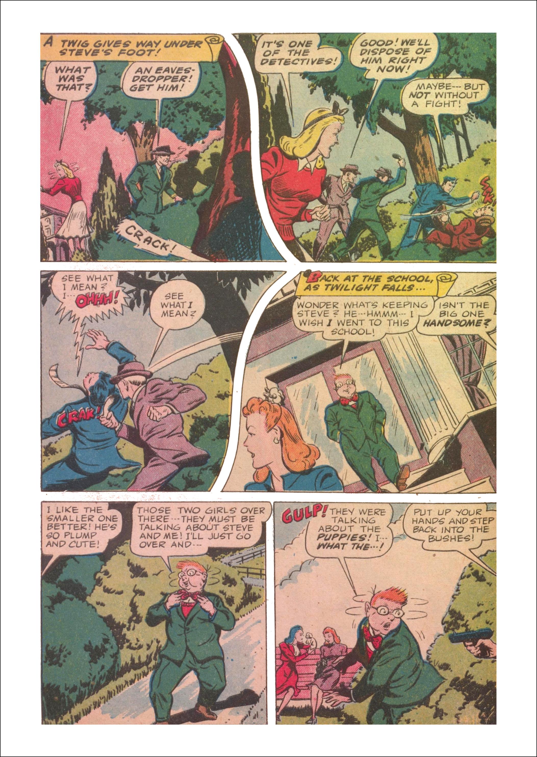 Read online Exciting Comics comic -  Issue #40 - 42