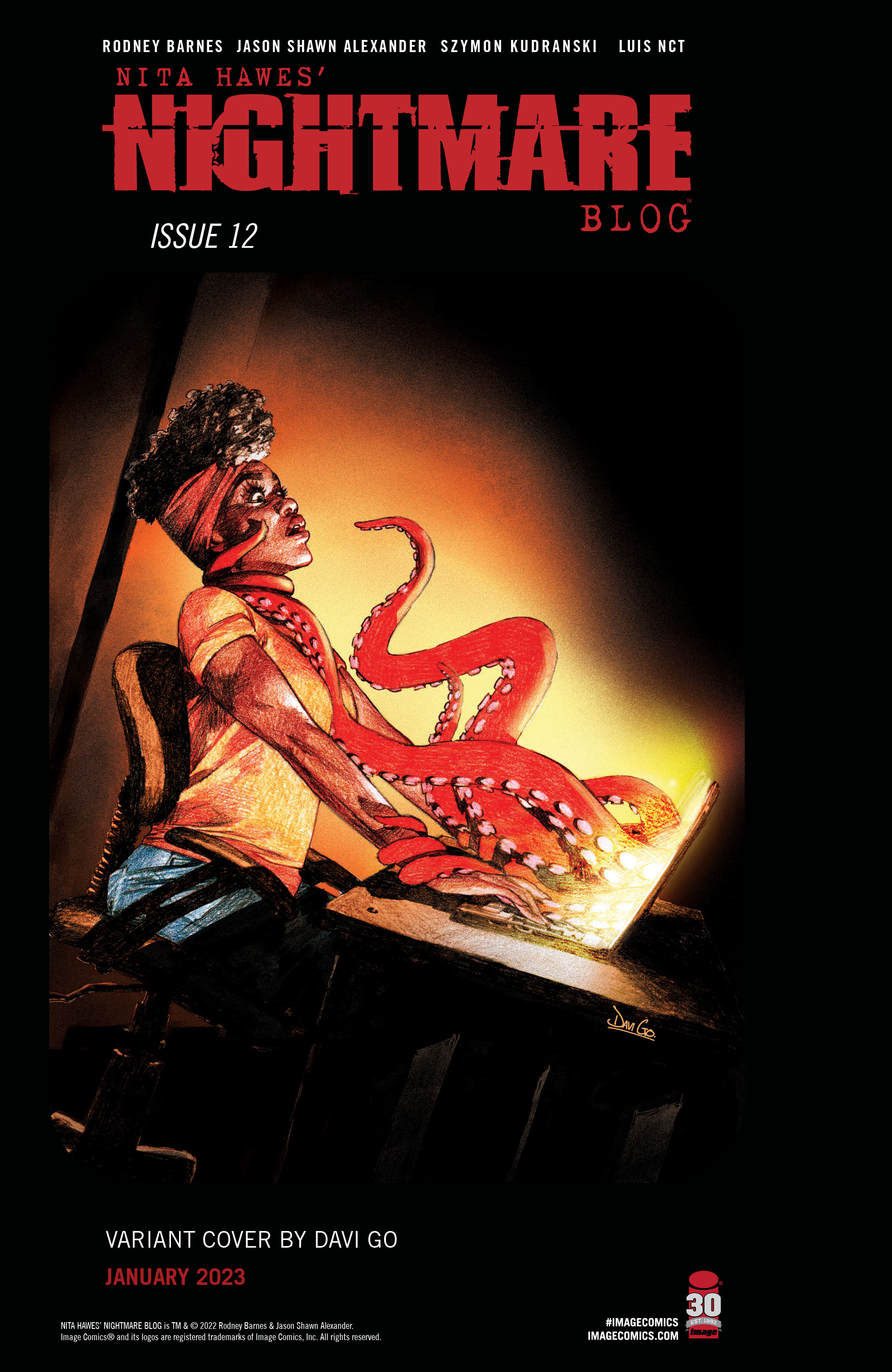 Read online Nita Hawes' Nightmare Blog comic -  Issue #10 - 27