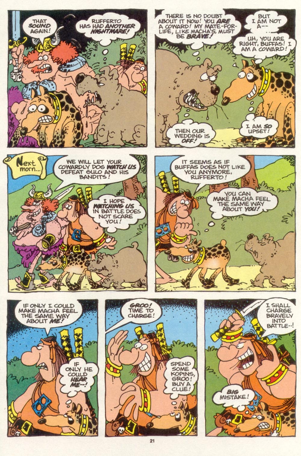 Read online Sergio Aragonés Groo the Wanderer comic -  Issue #117 - 23